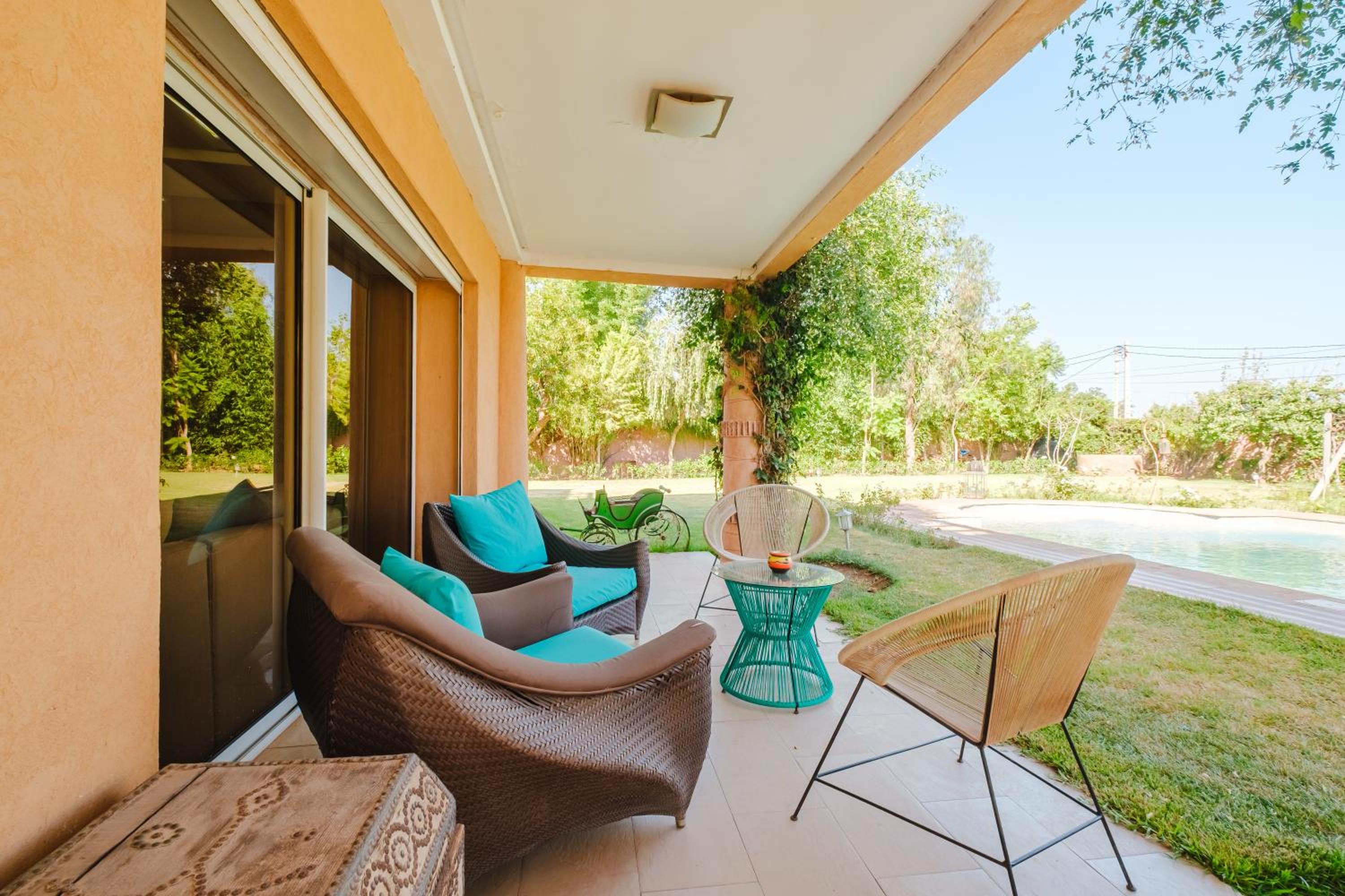 Villa Ivy 3BR Marrakech Private Pool and Breakfast 21 KM Trik Ourika