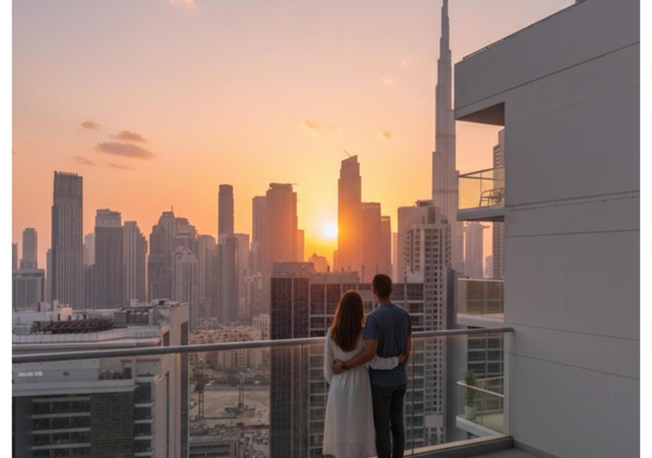 Reva Residence - Luxe 1BR with Burj Khalifa View