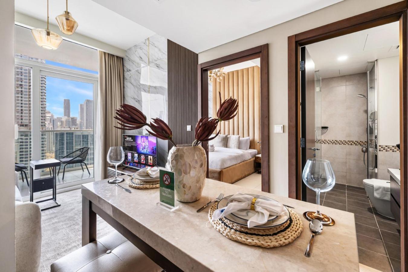New 1BR with Burj Khalifa Views Near Dubai Mall
