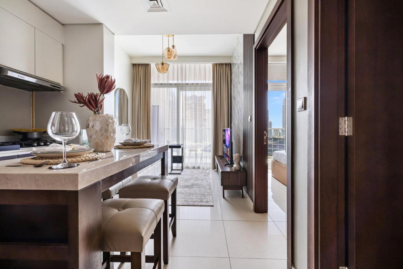 New 1BR with Burj Khalifa Views Near Dubai Mall
