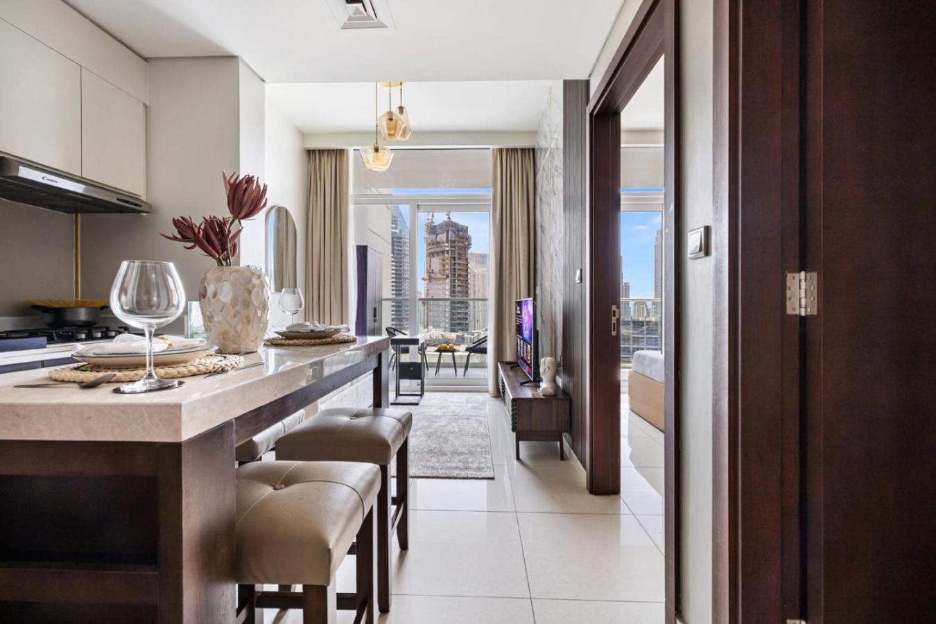 New 1BR with Burj Khalifa Views Near Dubai Mall