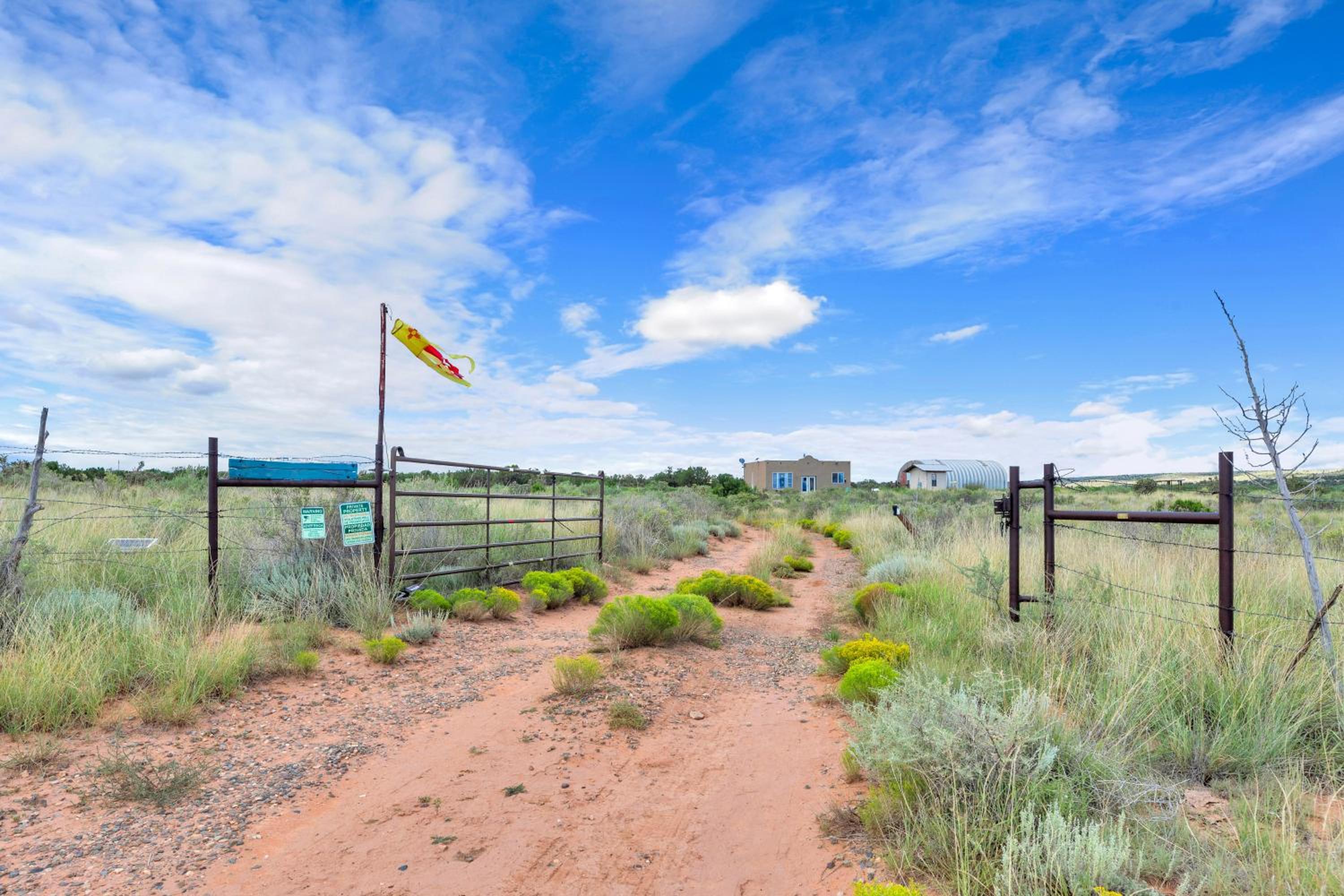 Starry Sky and Serene Setting Rural New Mexico Gem
