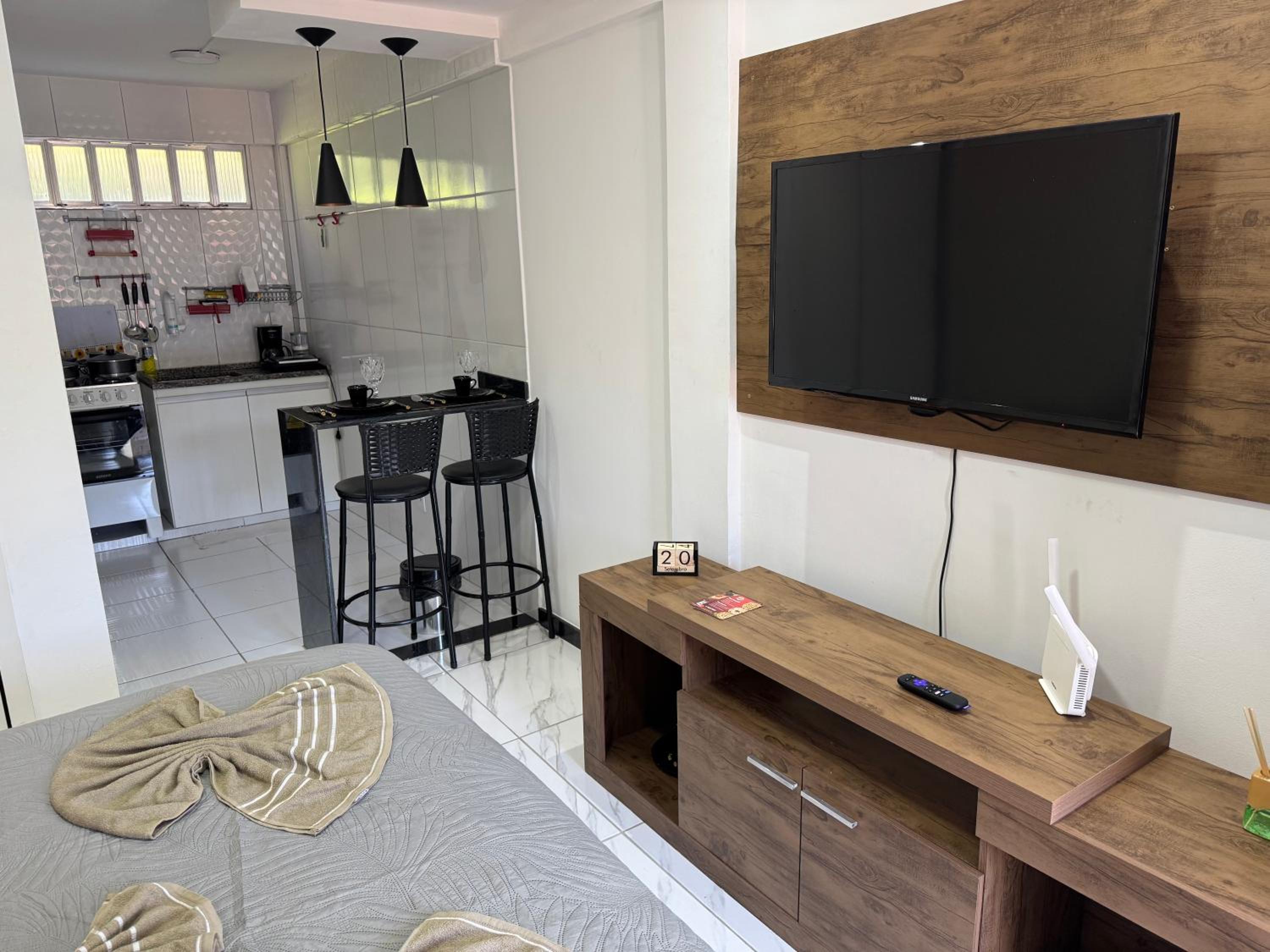 Loft em condomínio próximo à entrada da cidade