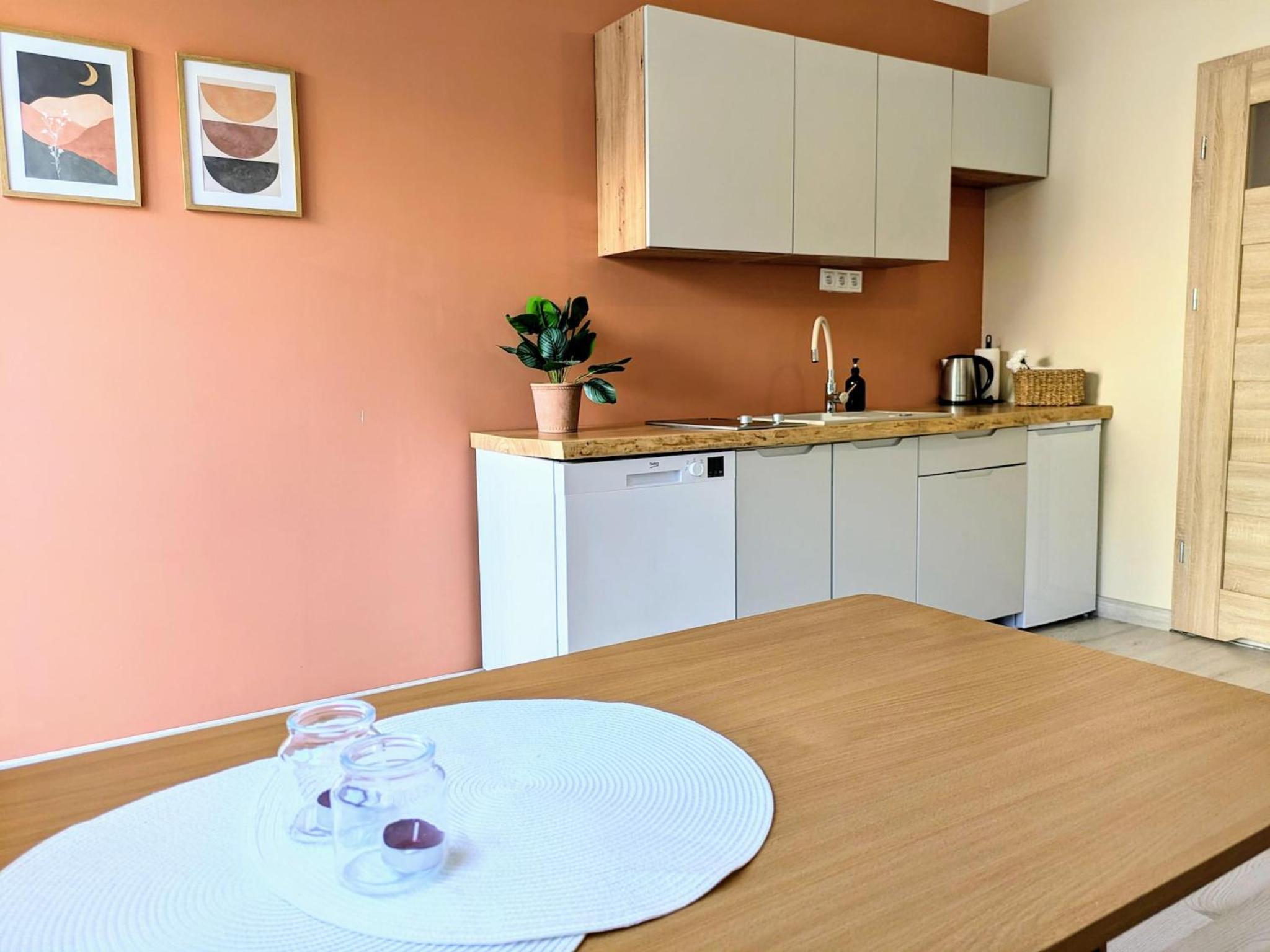 Holiday apartment by the river, sauna included