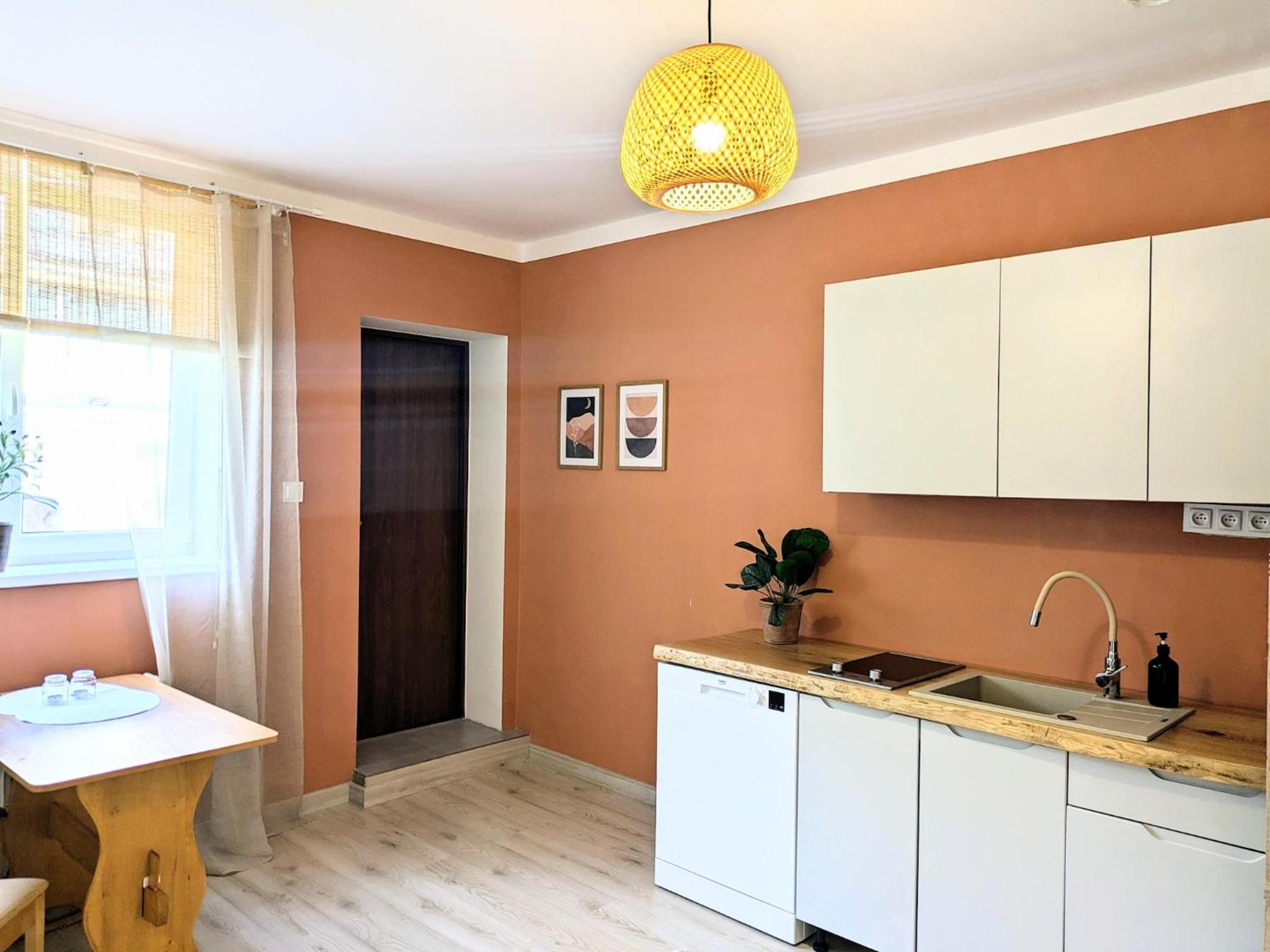 Holiday apartment by the river, sauna included
