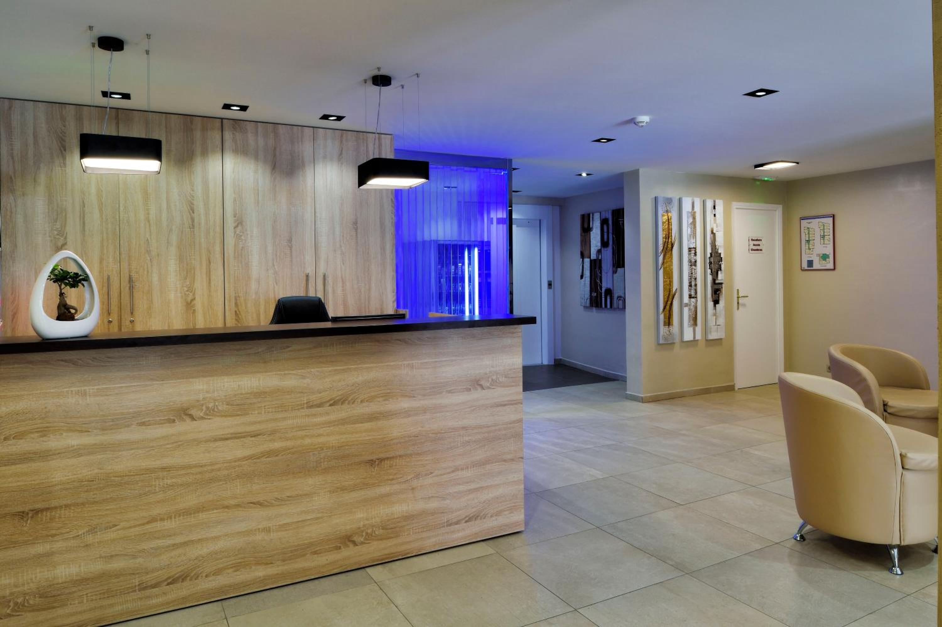 hotel reception