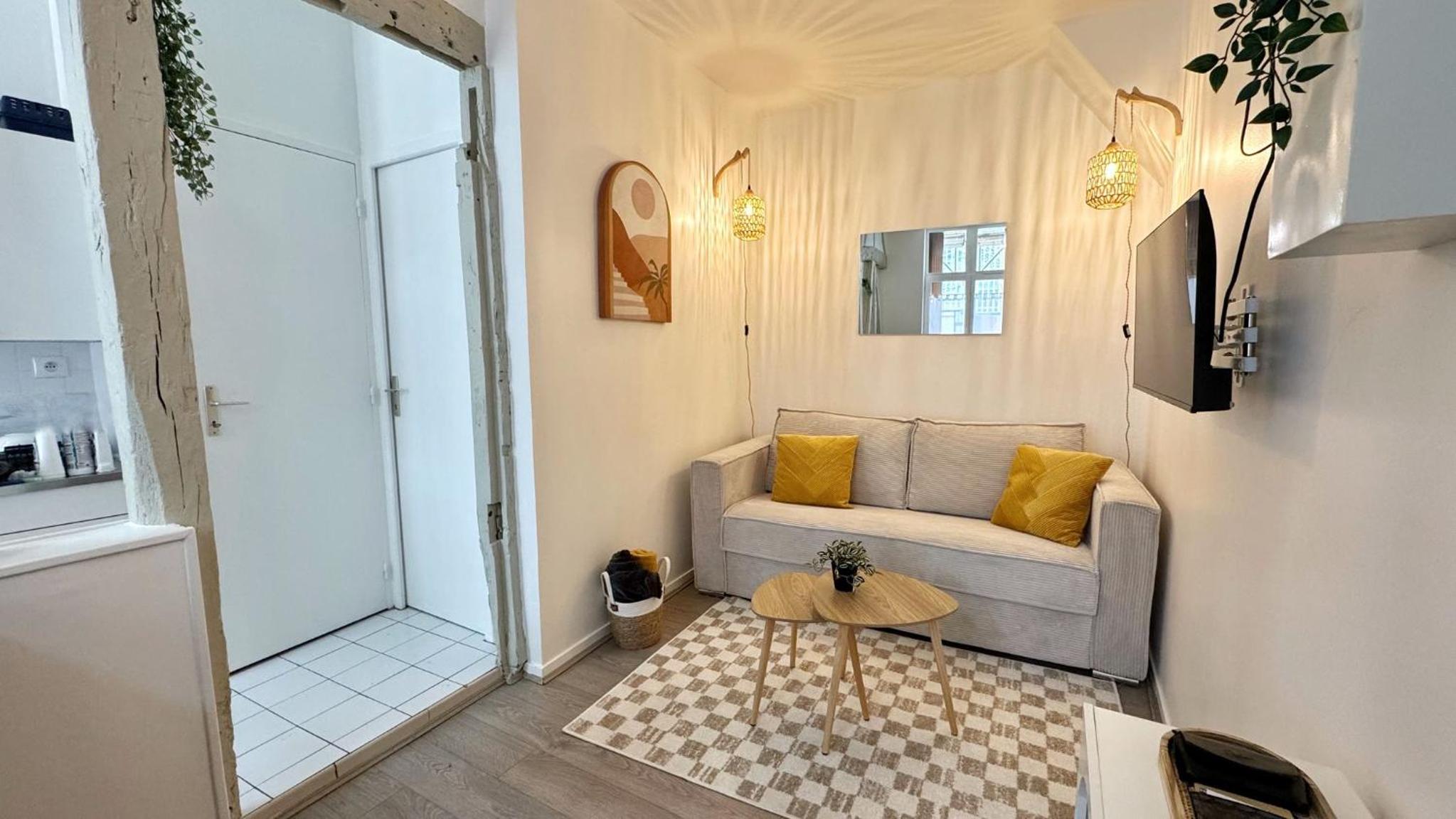 Studio Cosy & bohème - Quartier Cauchoise
