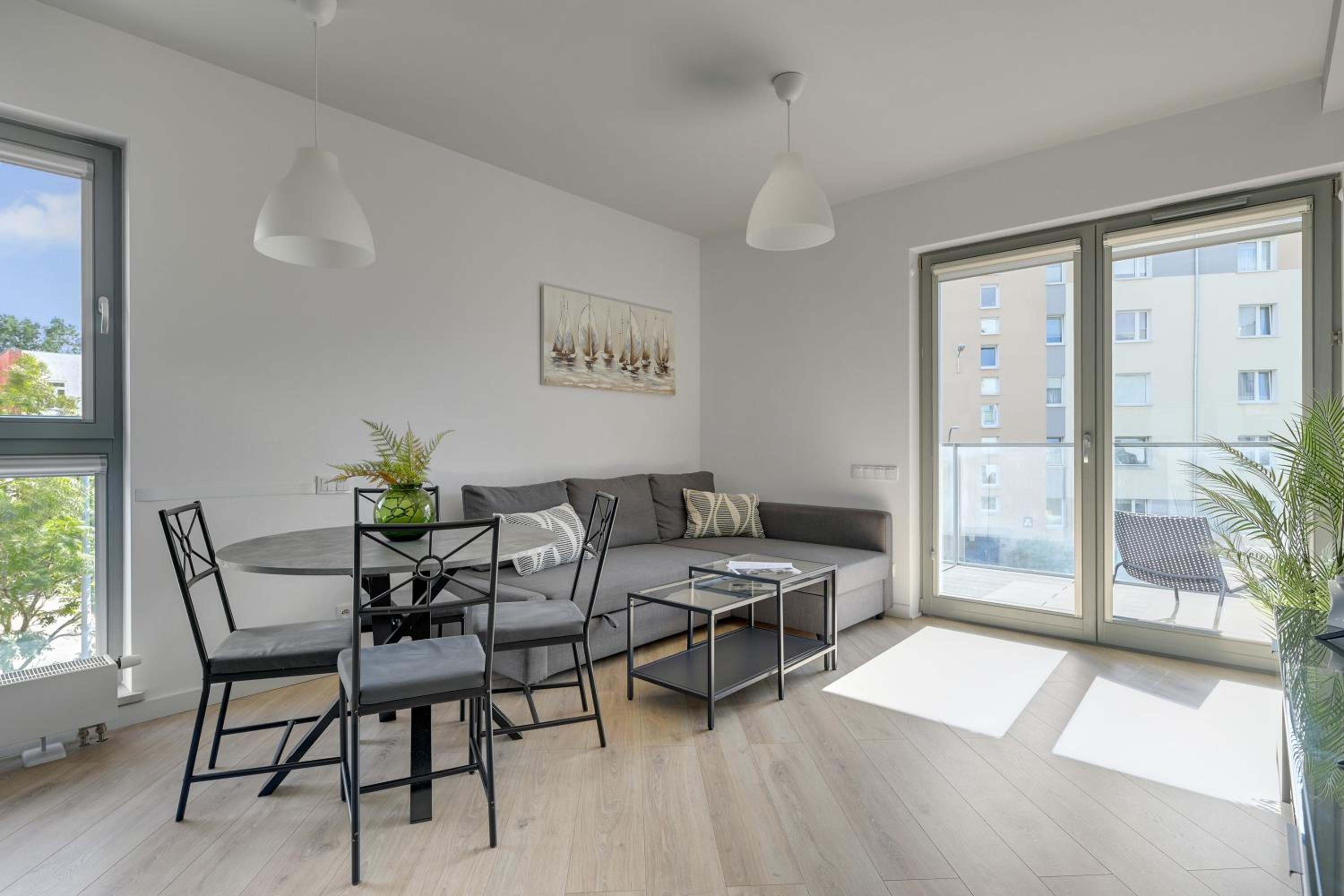 Nadmorze Seaside Apartment with Parking by Lion Apartments