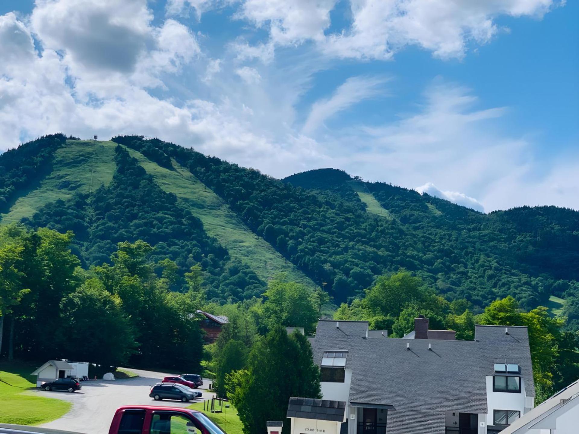 Ski-In, Ski-Out Sunrise Village Killington Condo - 2BR, Fireplace, Pool, Pet Friendly