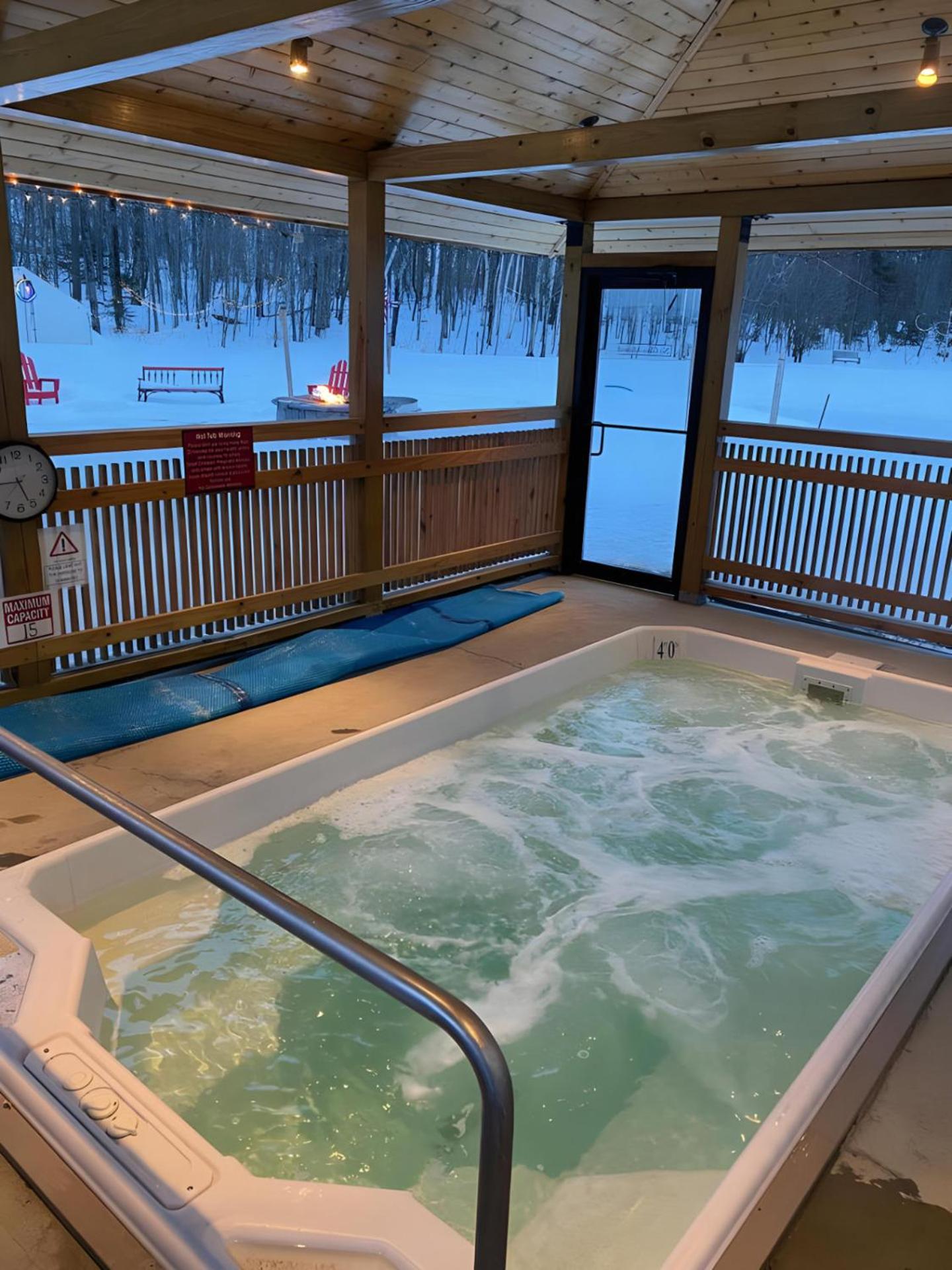 Ski-In, Ski-Out Sunrise Village Killington Condo - 2BR, Fireplace, Pool, Pet Friendly