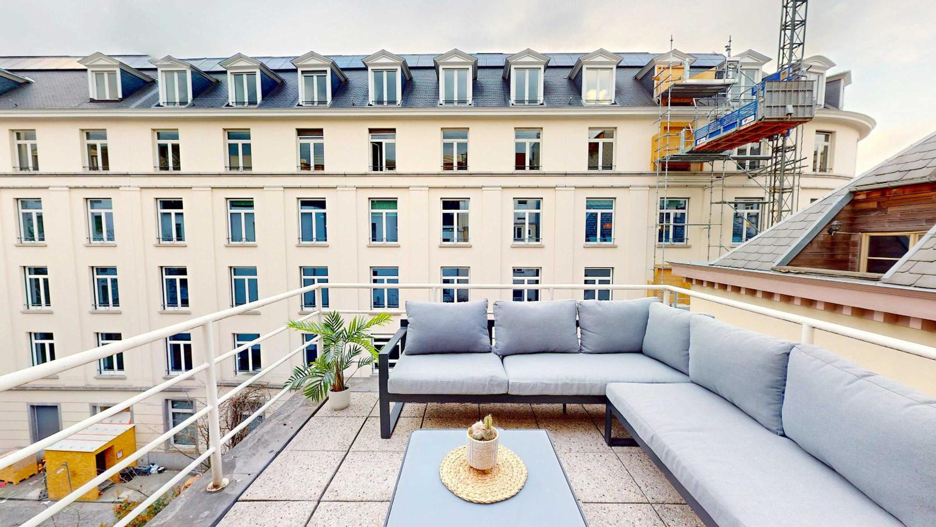 Studio cosy centre Bruxelles avec balcon pour 2personnes