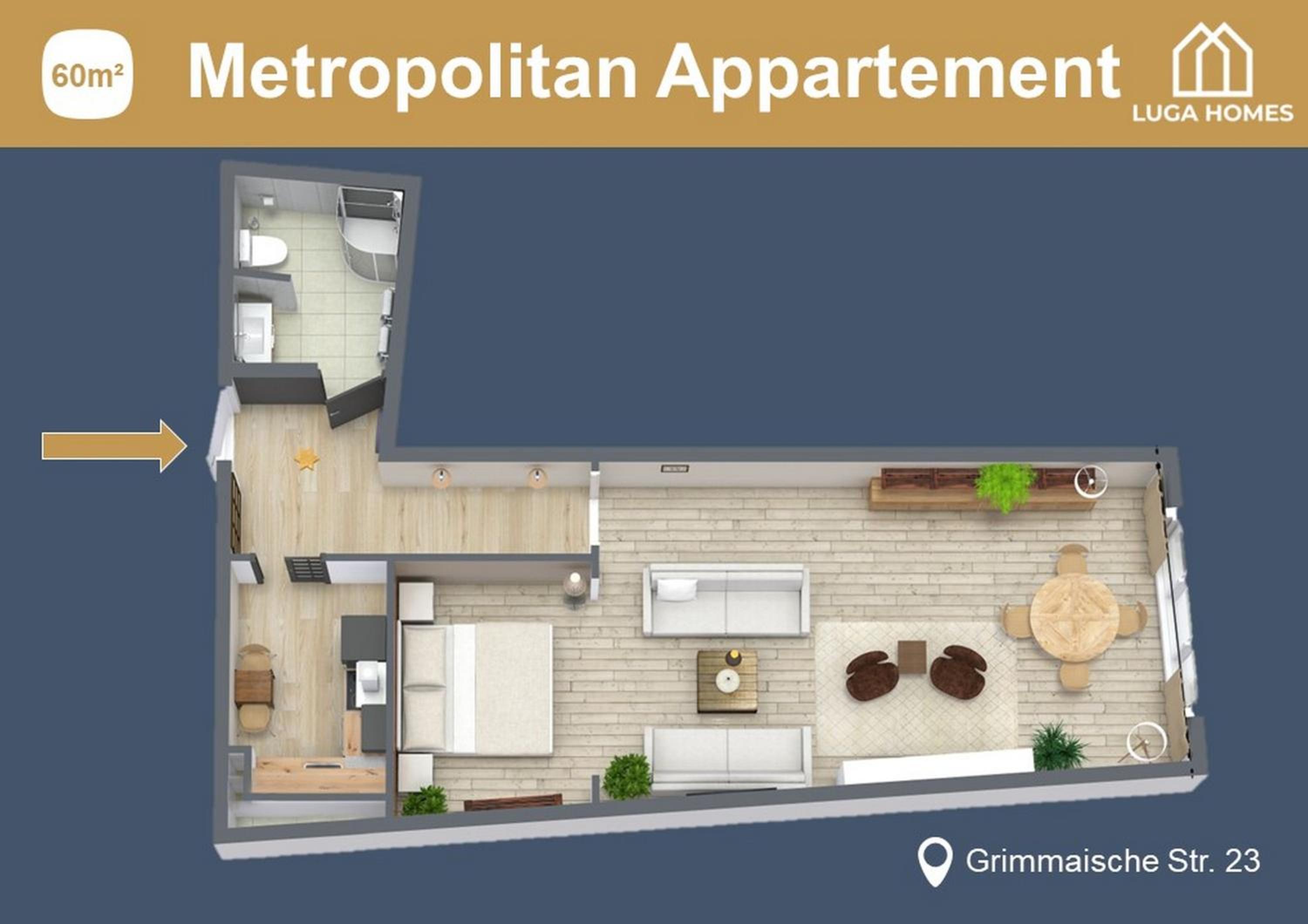 Luga Homes - Augustusplatz