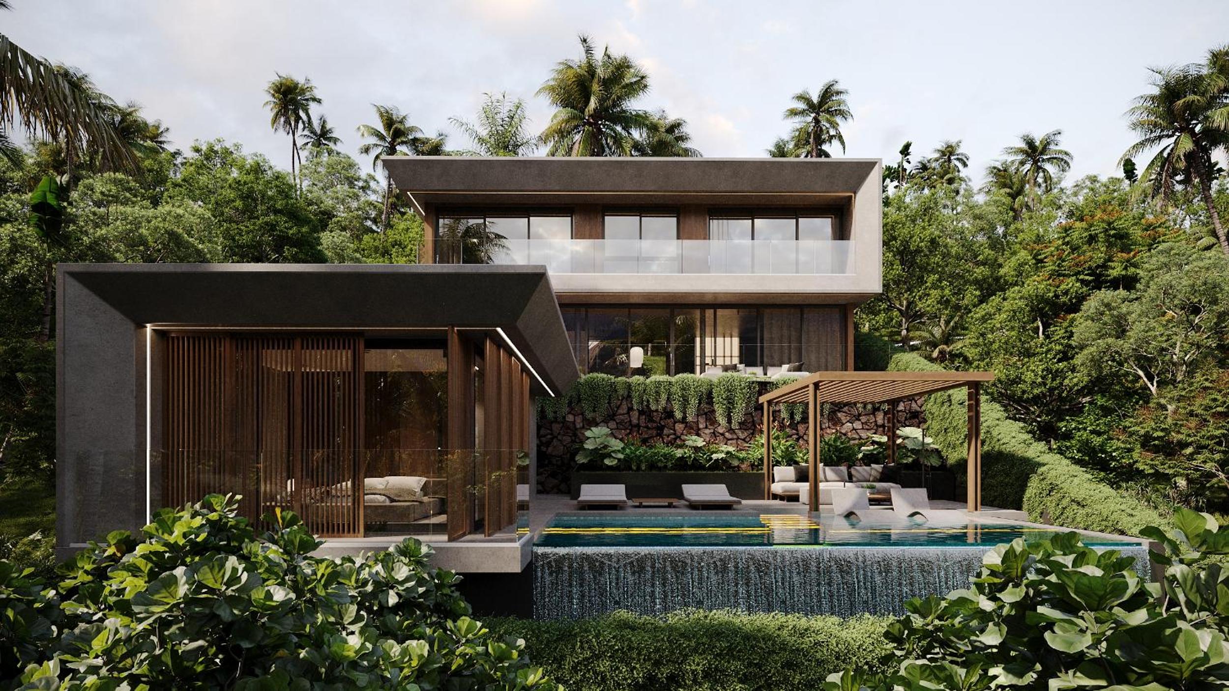 Greystone Luxury Pool Villa with Ocean View