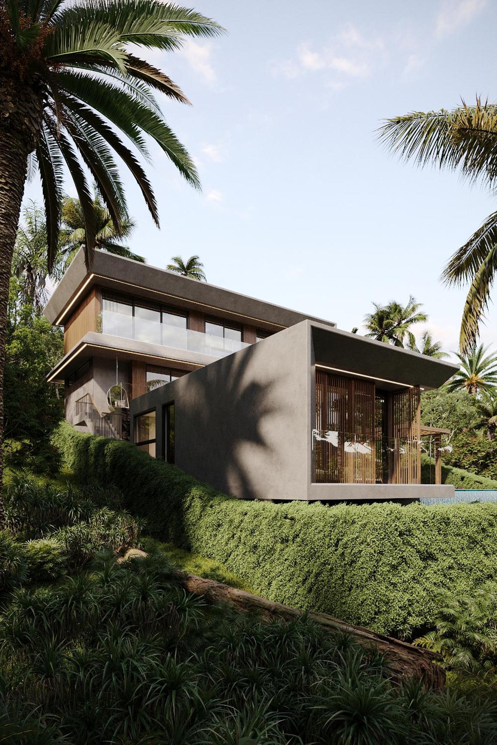 Greystone Luxury Pool Villa with Ocean View