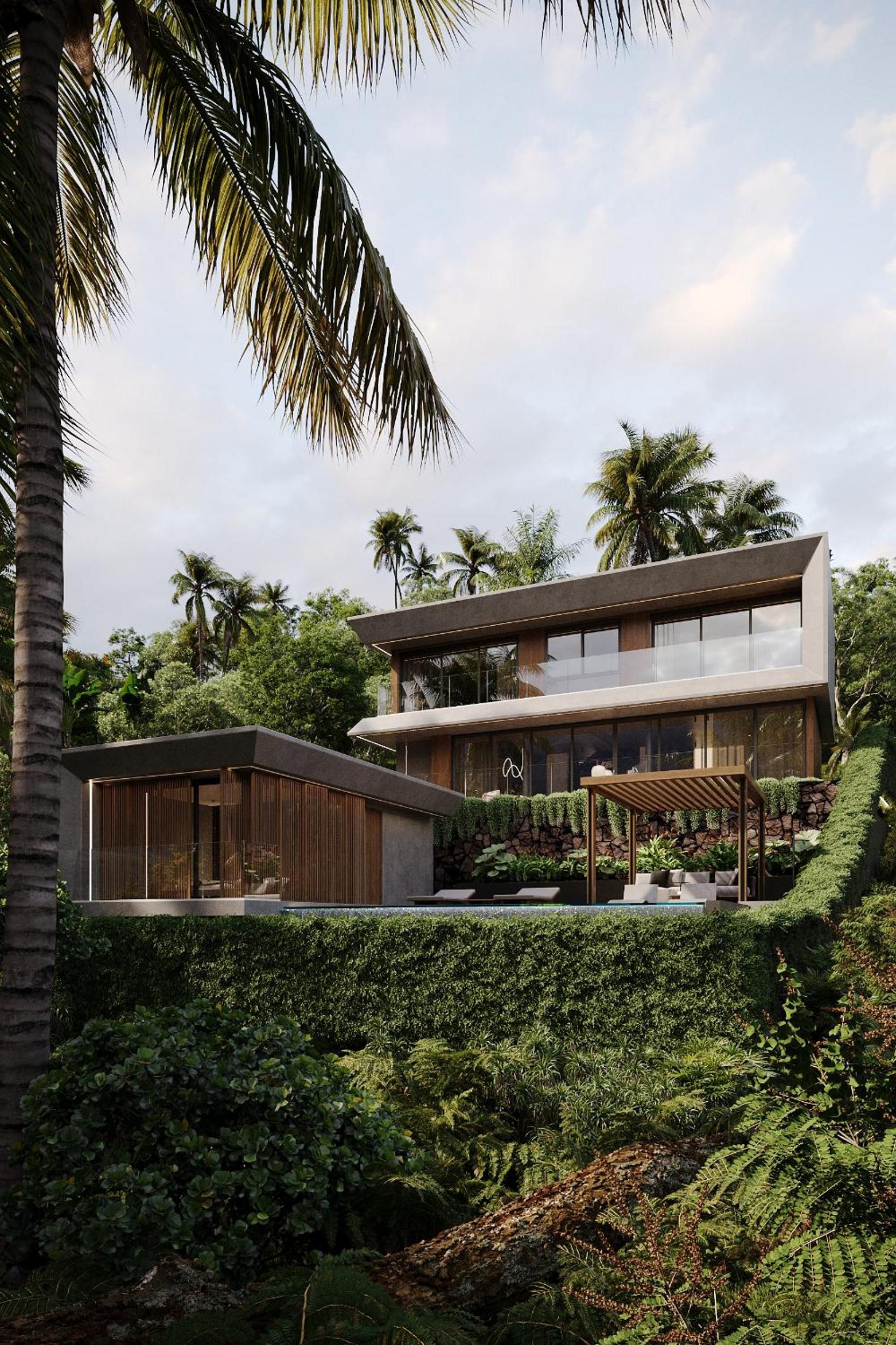 Greystone Luxury Pool Villa with Ocean View