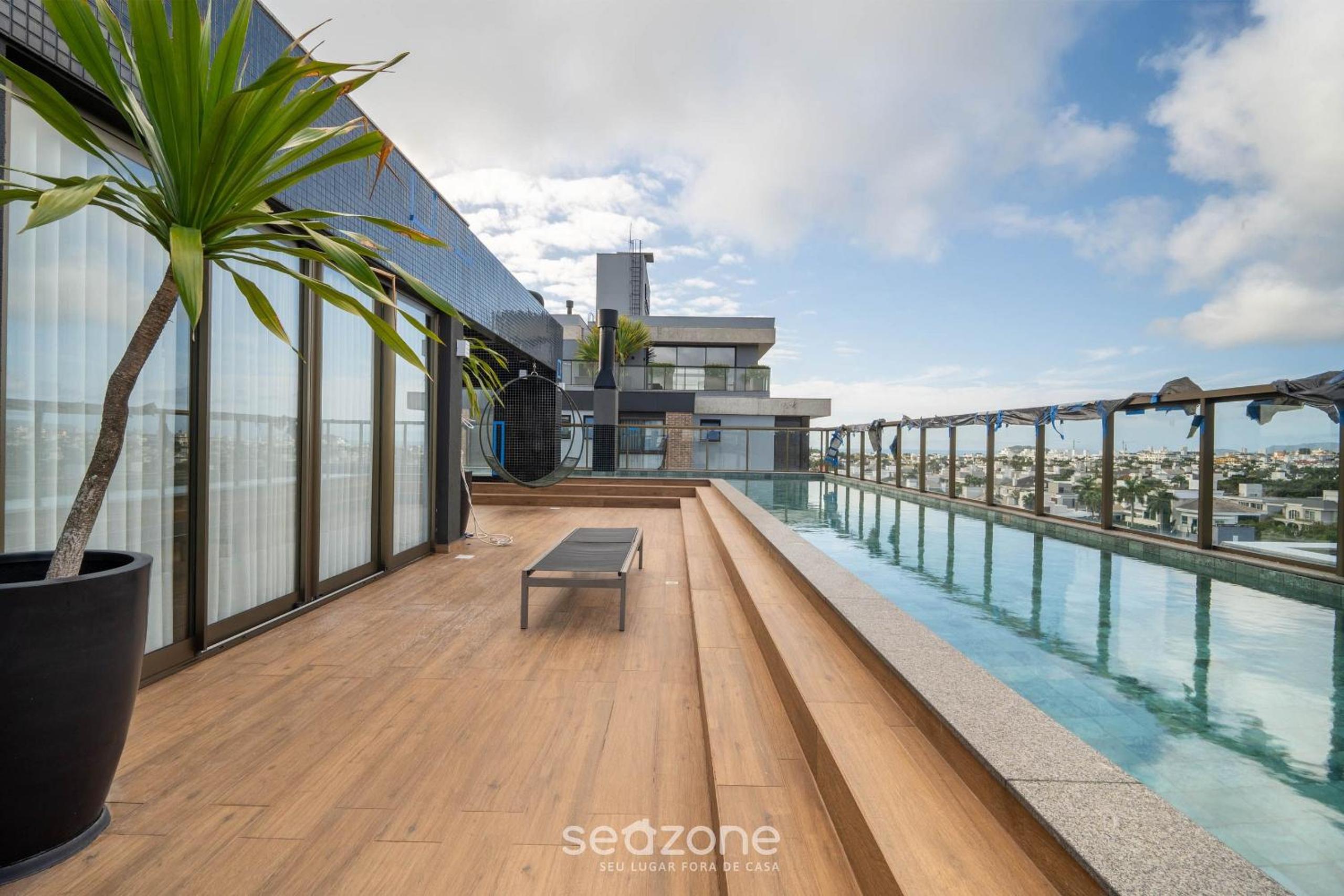 Apt with balcony and barbecue in Jurerê IHD0101