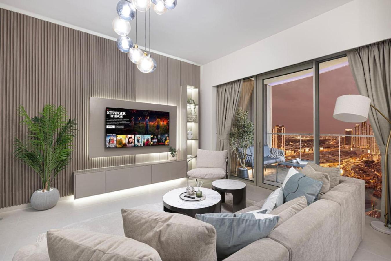 Luxury 4BR Burj View Steps from Dubai Mall