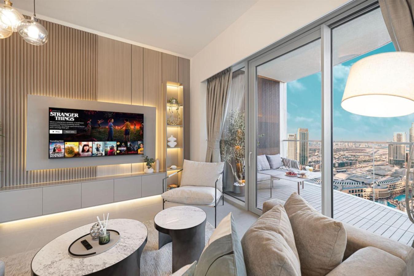Luxury 4BR Burj View Steps from Dubai Mall