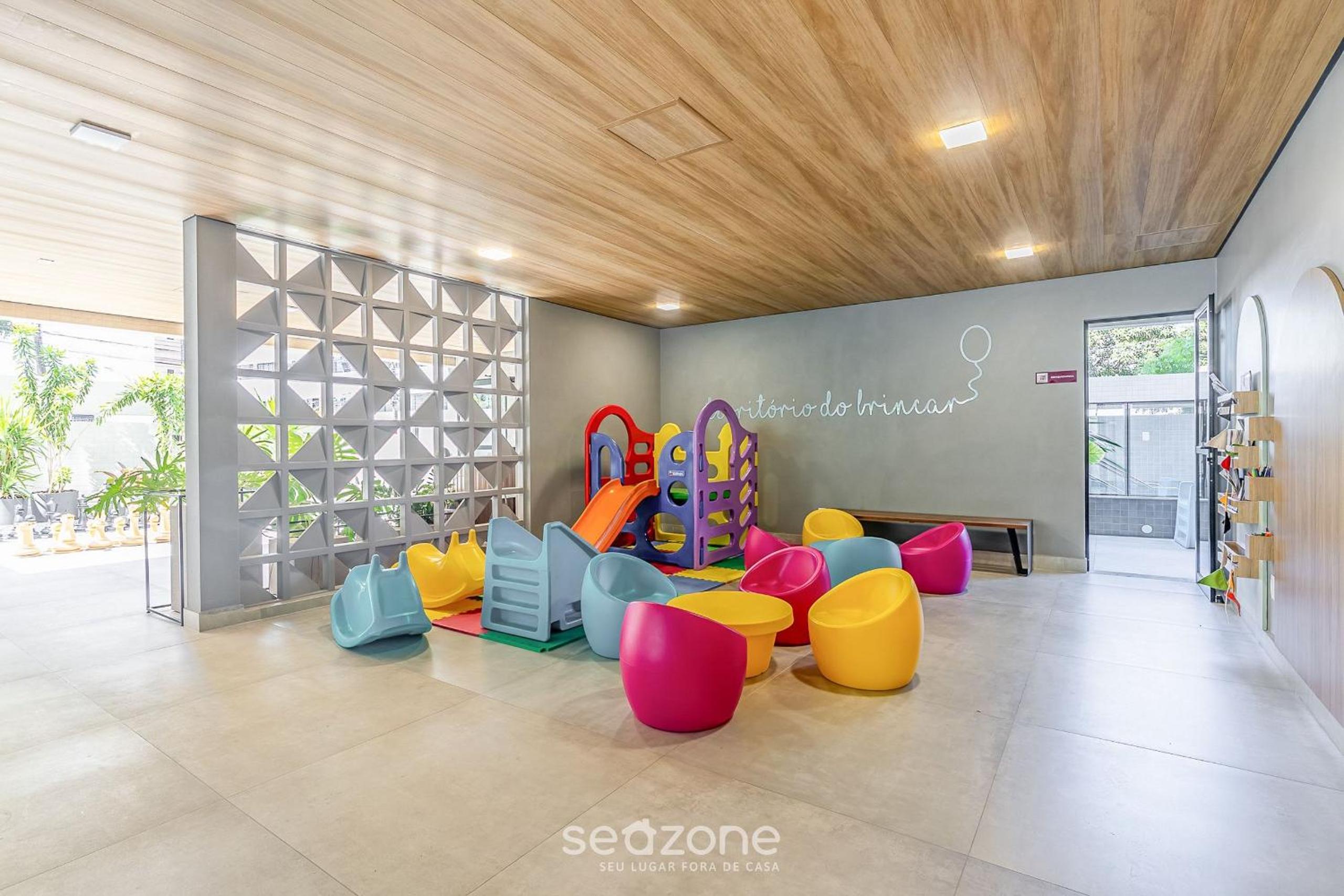 Stay with a pool and gym 350m from the beach in a prime location in Maceió - SLI