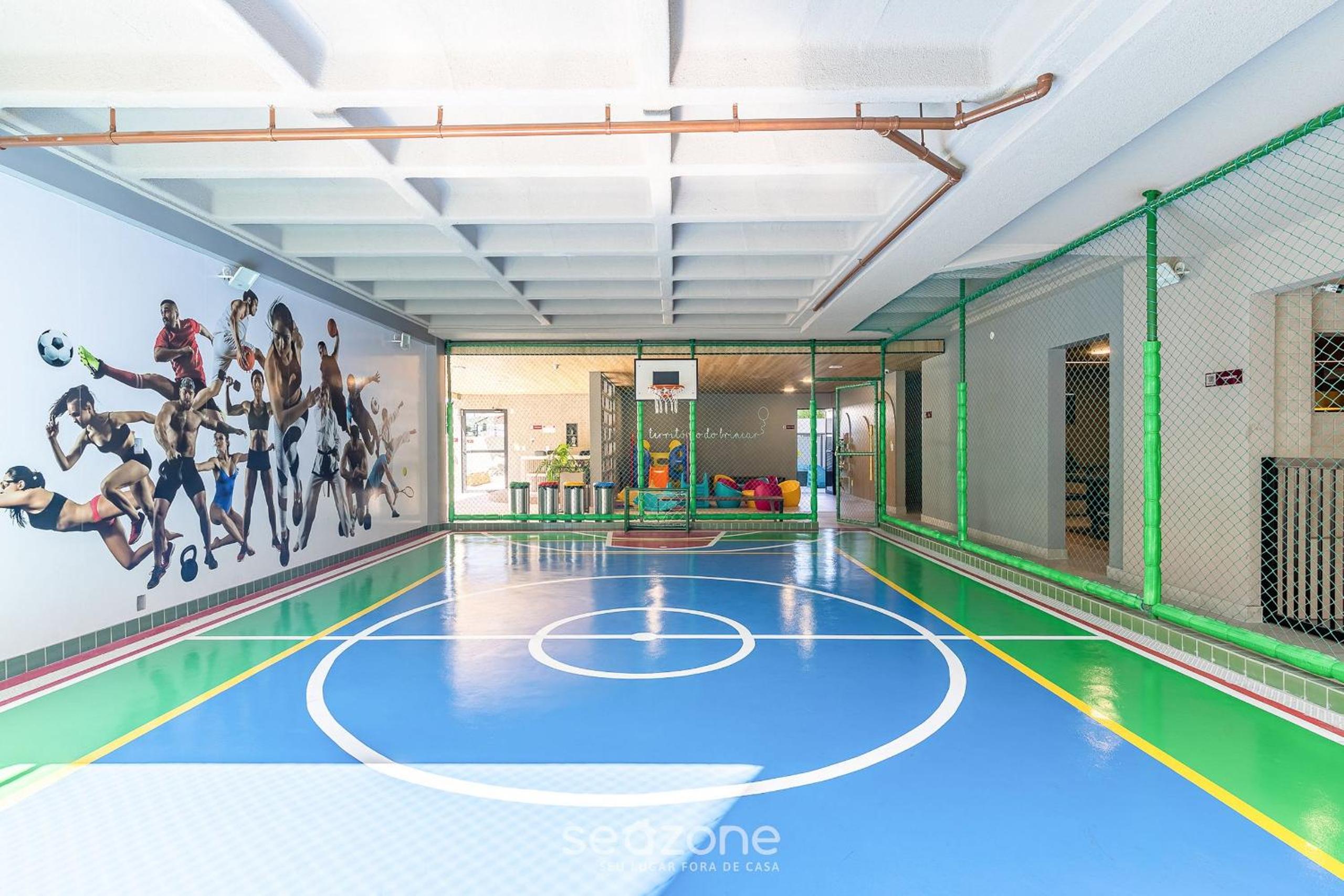 Stay with a pool and gym 350m from the beach in a prime location in Maceió - SLI