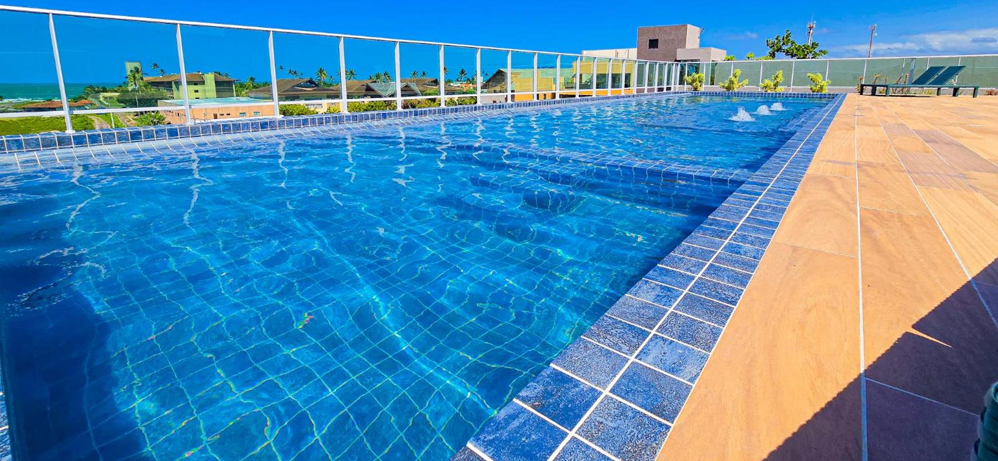 CG203-Flat vista para o mar e piscina de borda infinita BY OASIS FERIAS