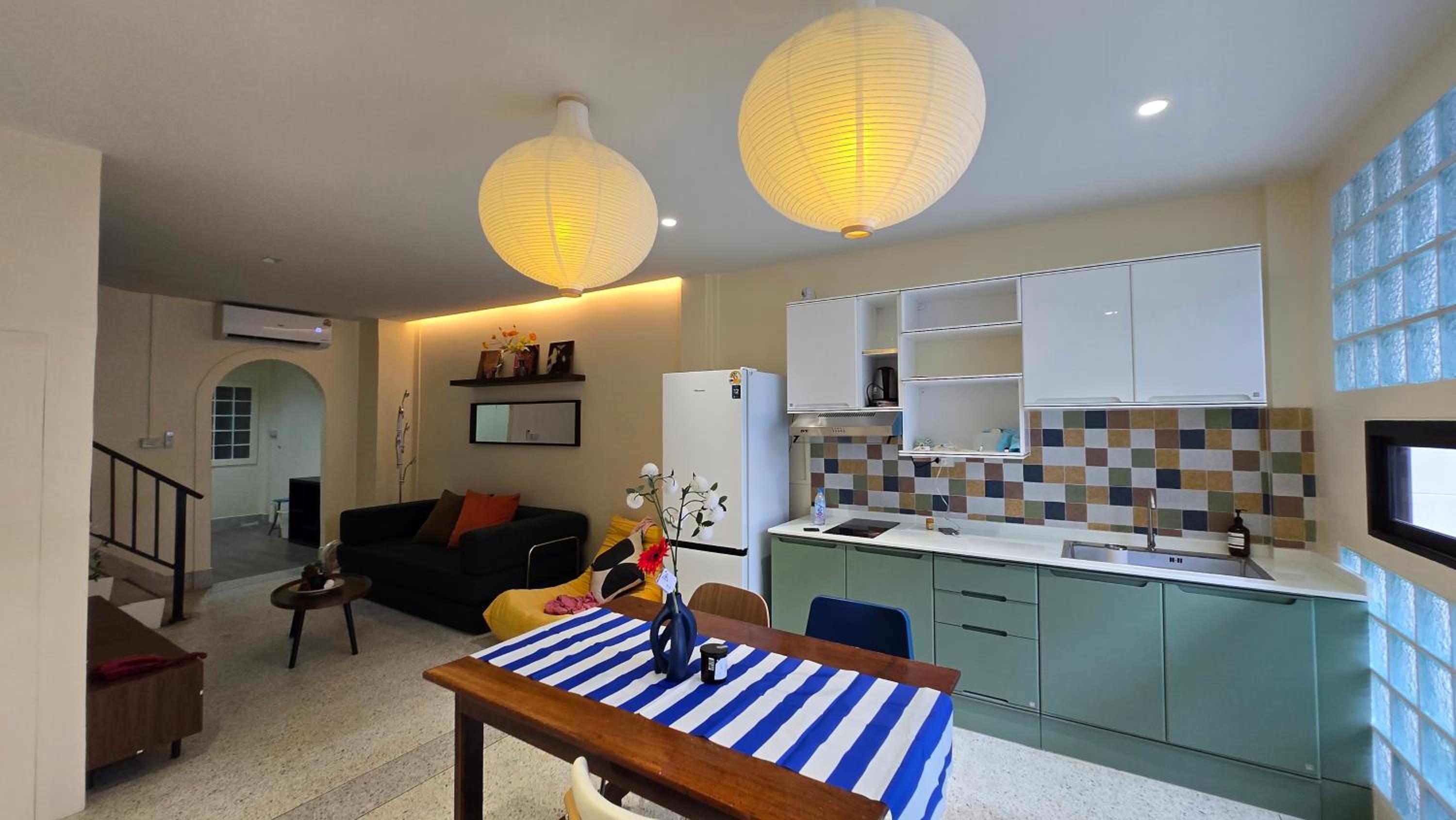 TownHouse near Central Ladprao with bathtub