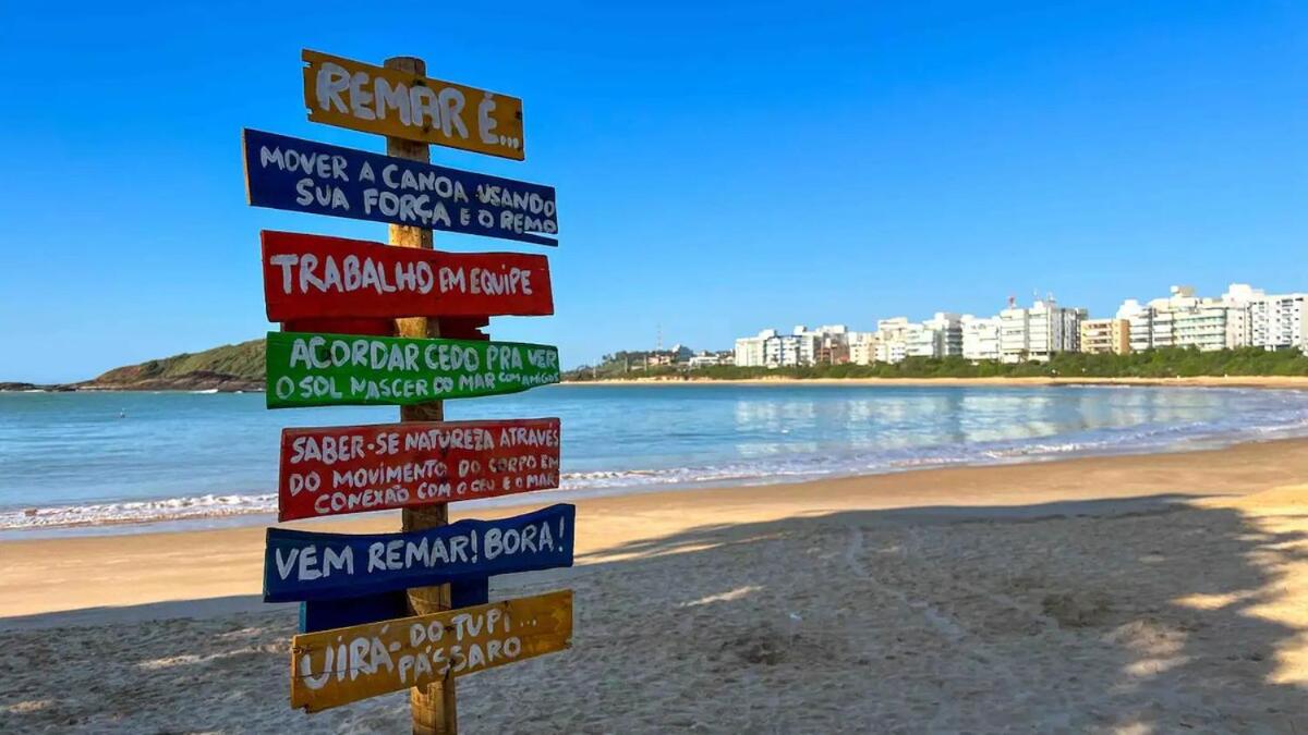 Lindo apartamento frente mar Peracanga