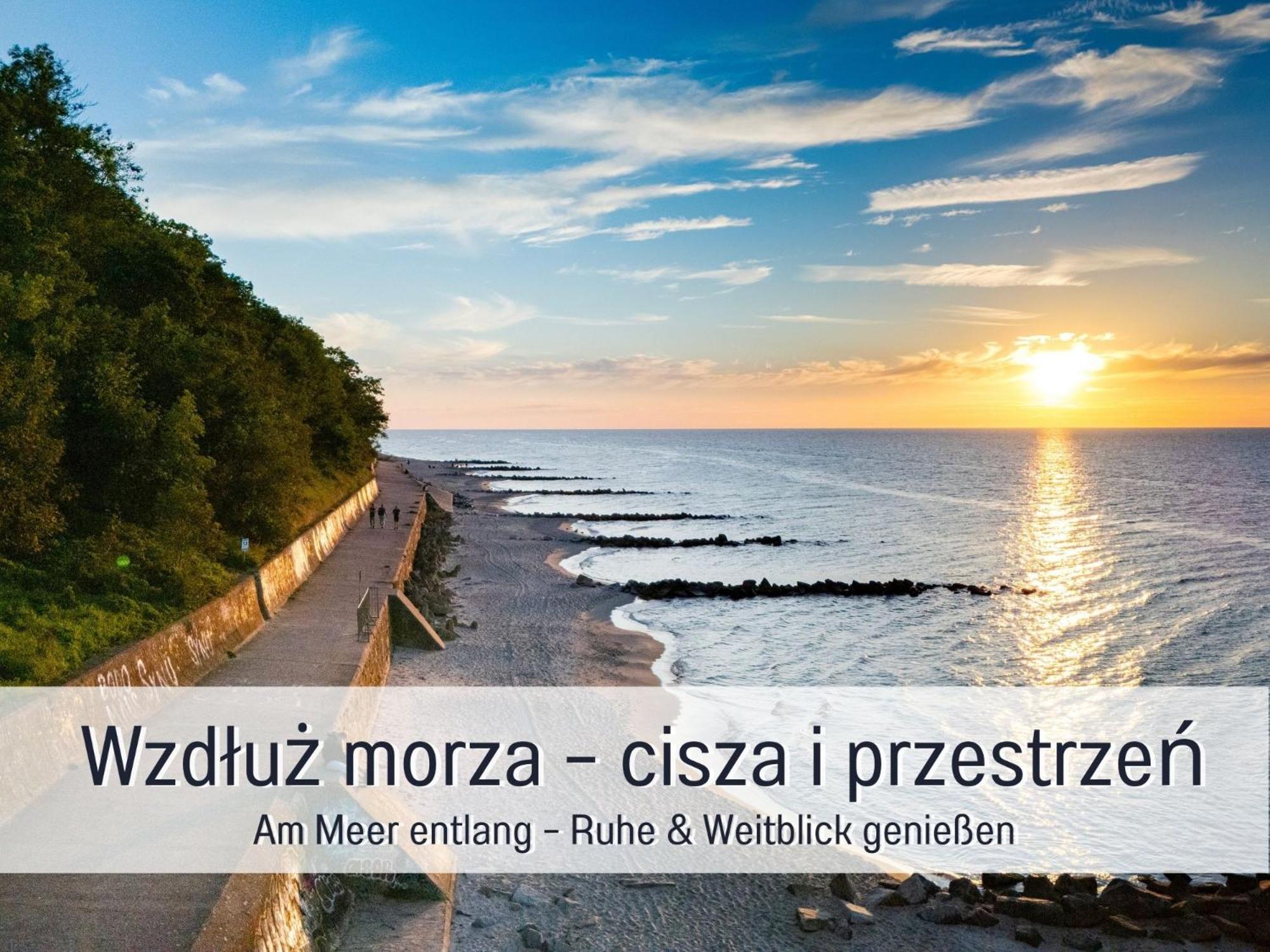 Apartament Design Szept Mewy z balkonem i zestawem plażowym - Niechorze