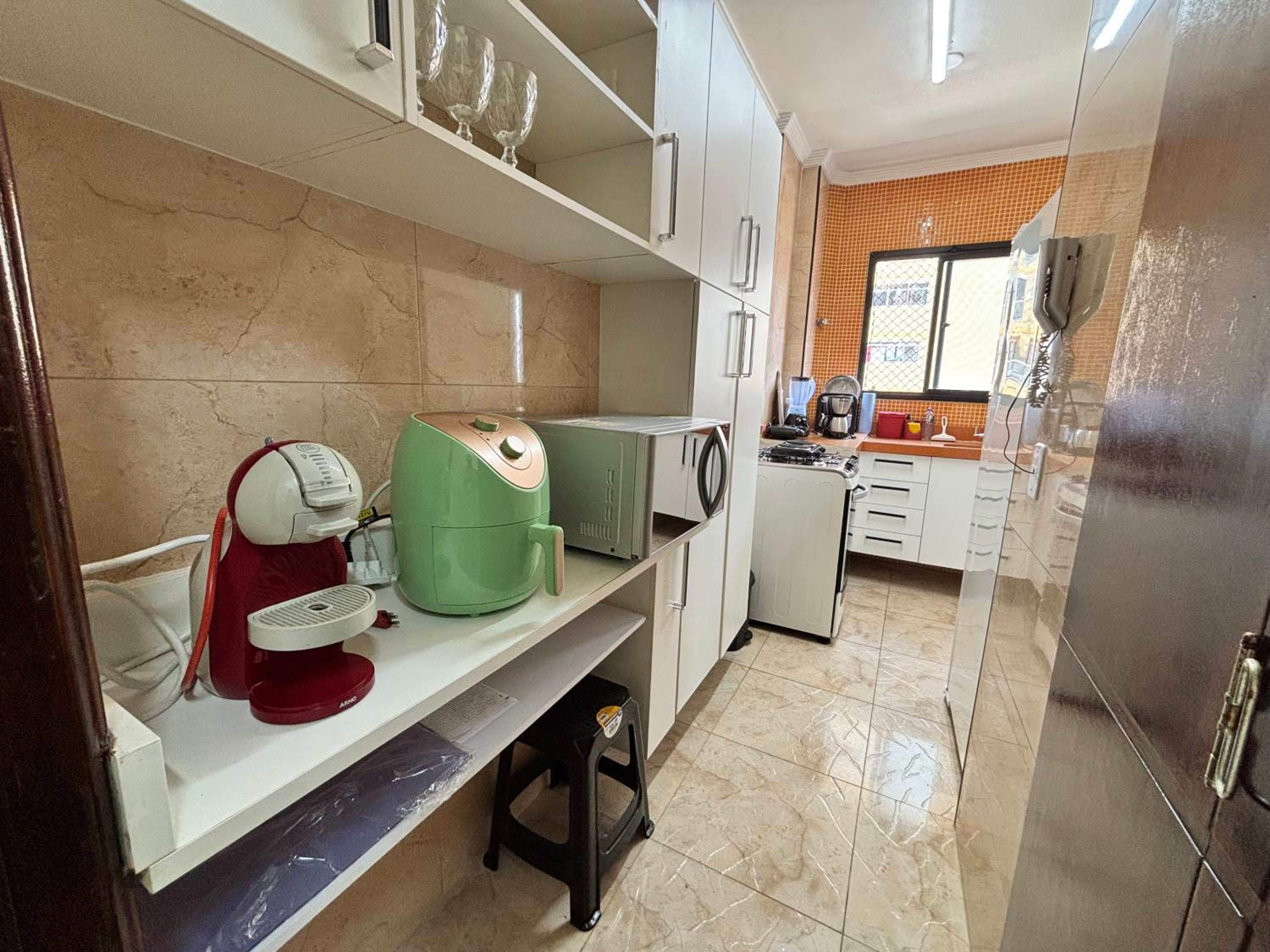 Apê 57 Ar Condicionado, Vista Mar, WiFi, Vaga, Completo
