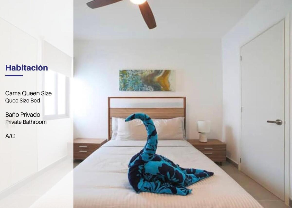Penthouse with private terrace in Tulum, 1 Br