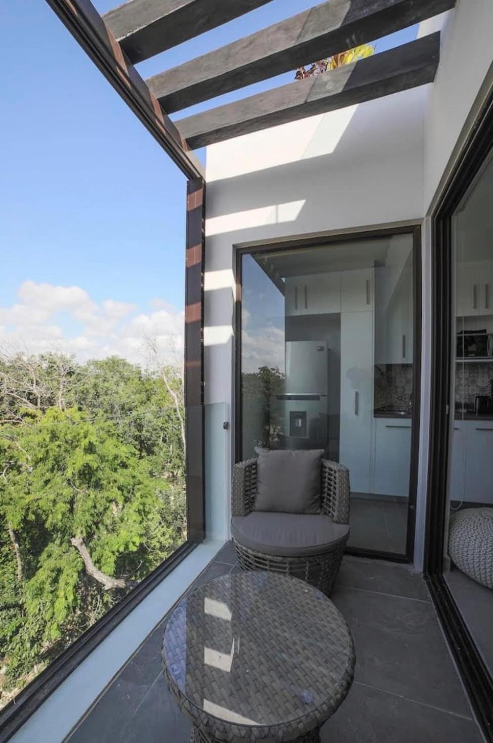 Penthouse with private terrace in Tulum, 1 Br