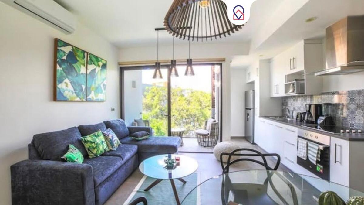 Penthouse with private terrace in Tulum, 1 Br