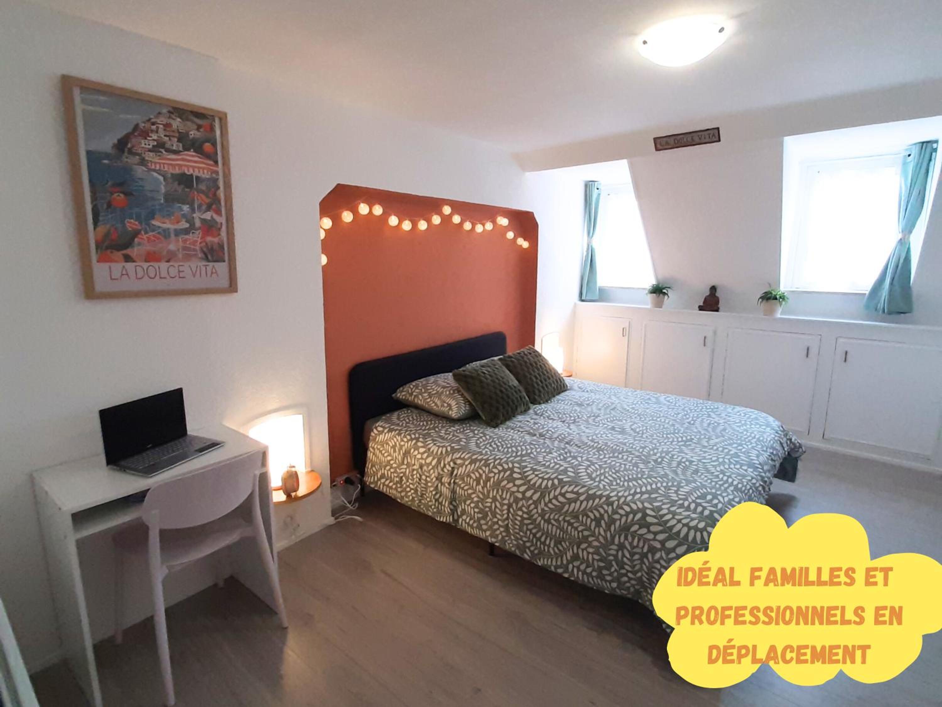 Dolce vita - Familial & lumineux, centre historique