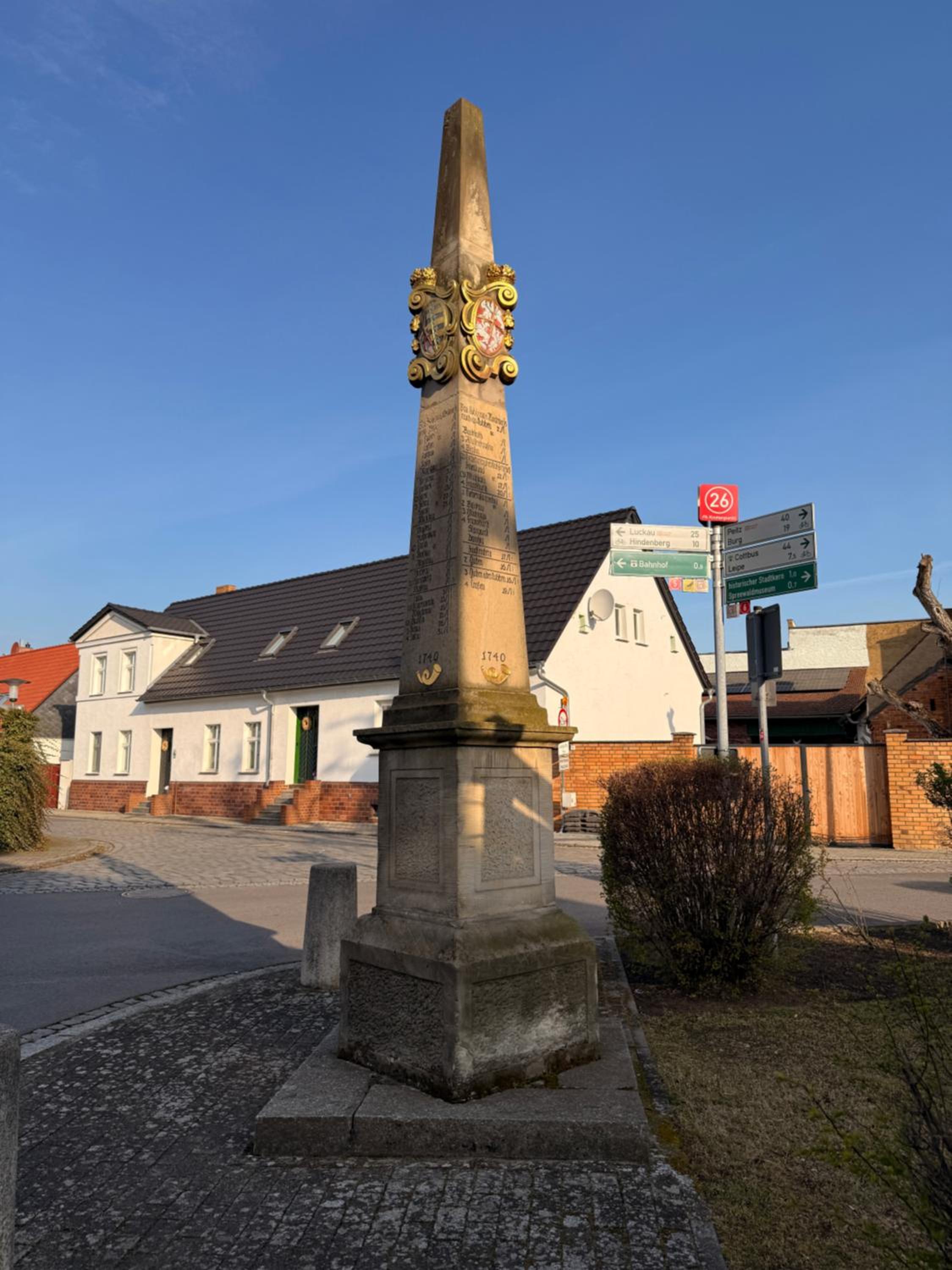 Ferienwohnung an der Postsäule Lübbenau