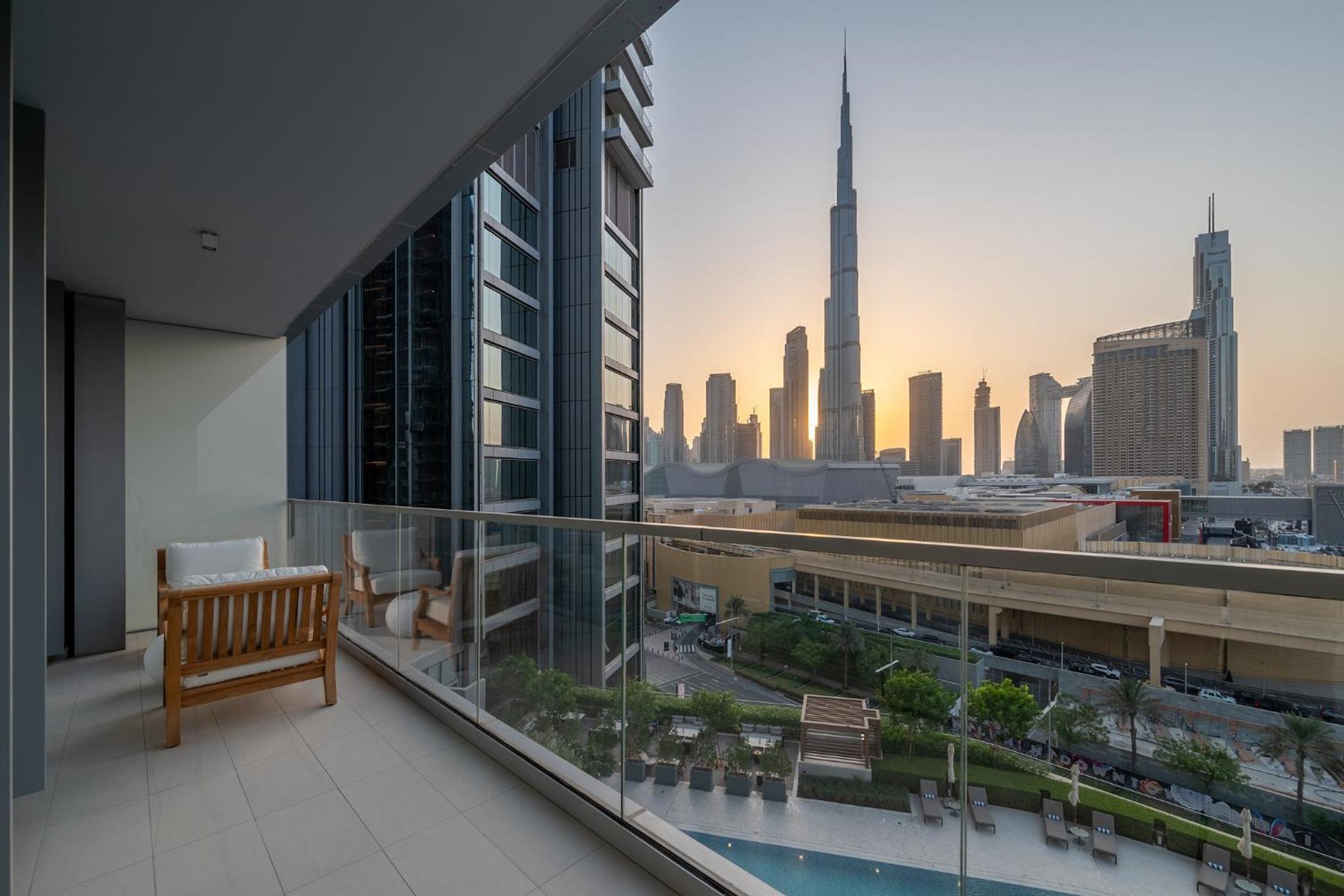 Burj View Direct to Dubai Mall 2BR