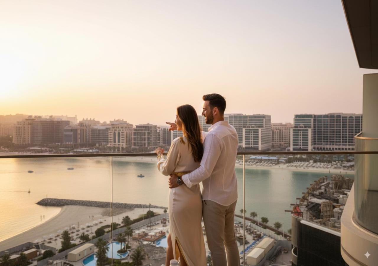 KeyRock - Dubai Marina Stay with Pool & Gym