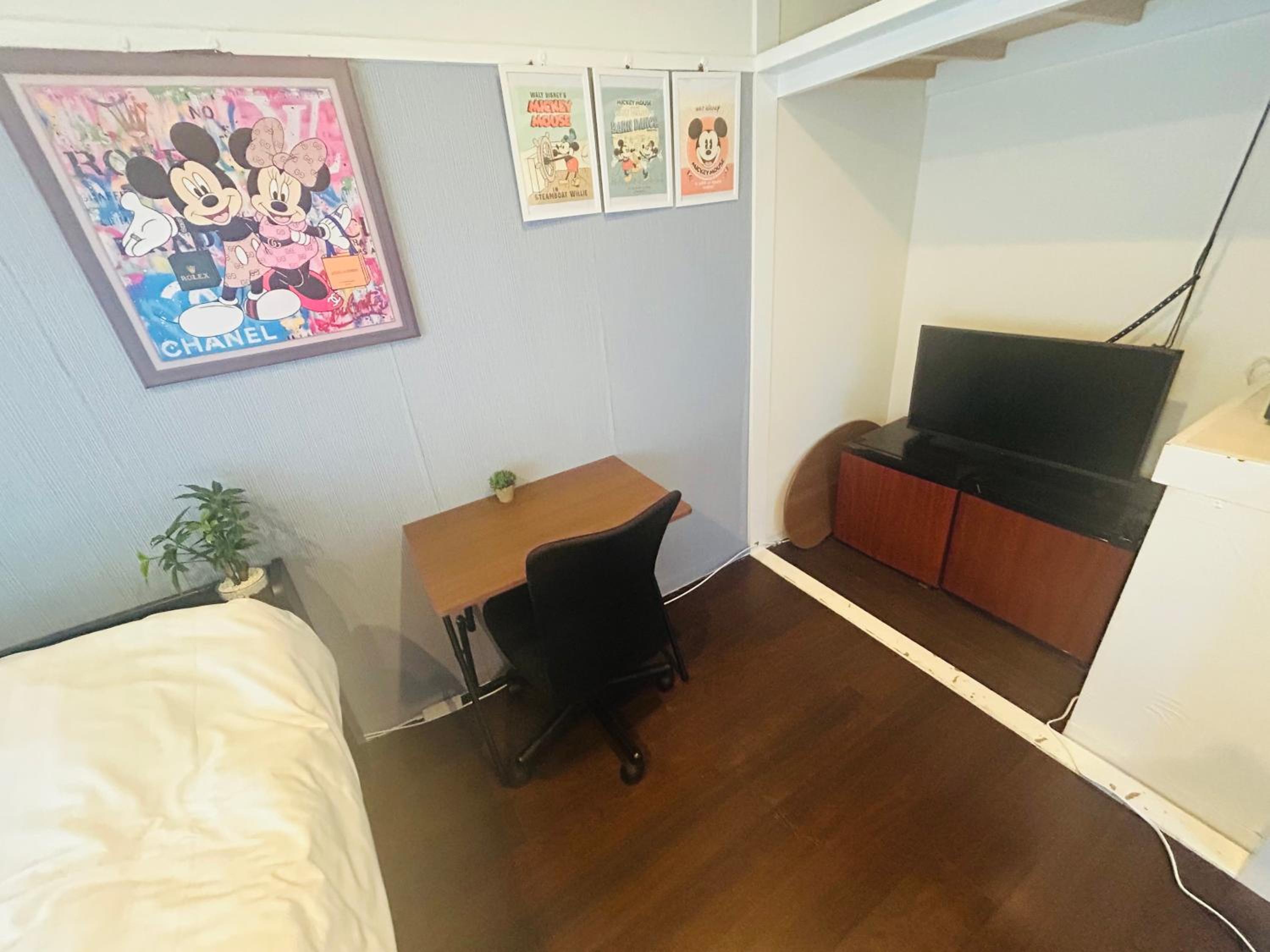 Shibuya Station 8-min walk, Shibuya Center, 3 people stay, WIFI, 4F No elevetor