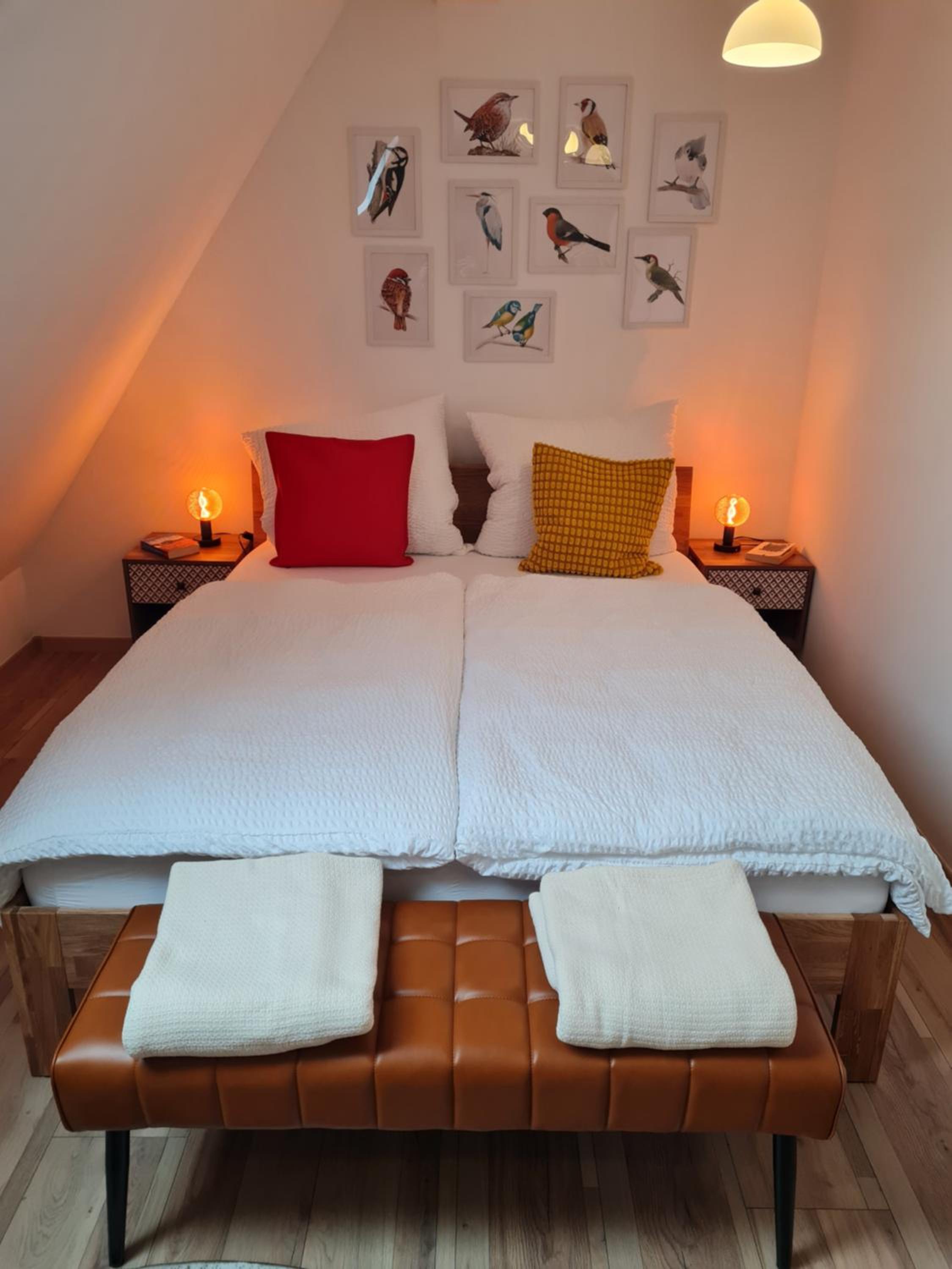 bird's nest Ferienwohnung in der Altstadt, offenes Fachwerk