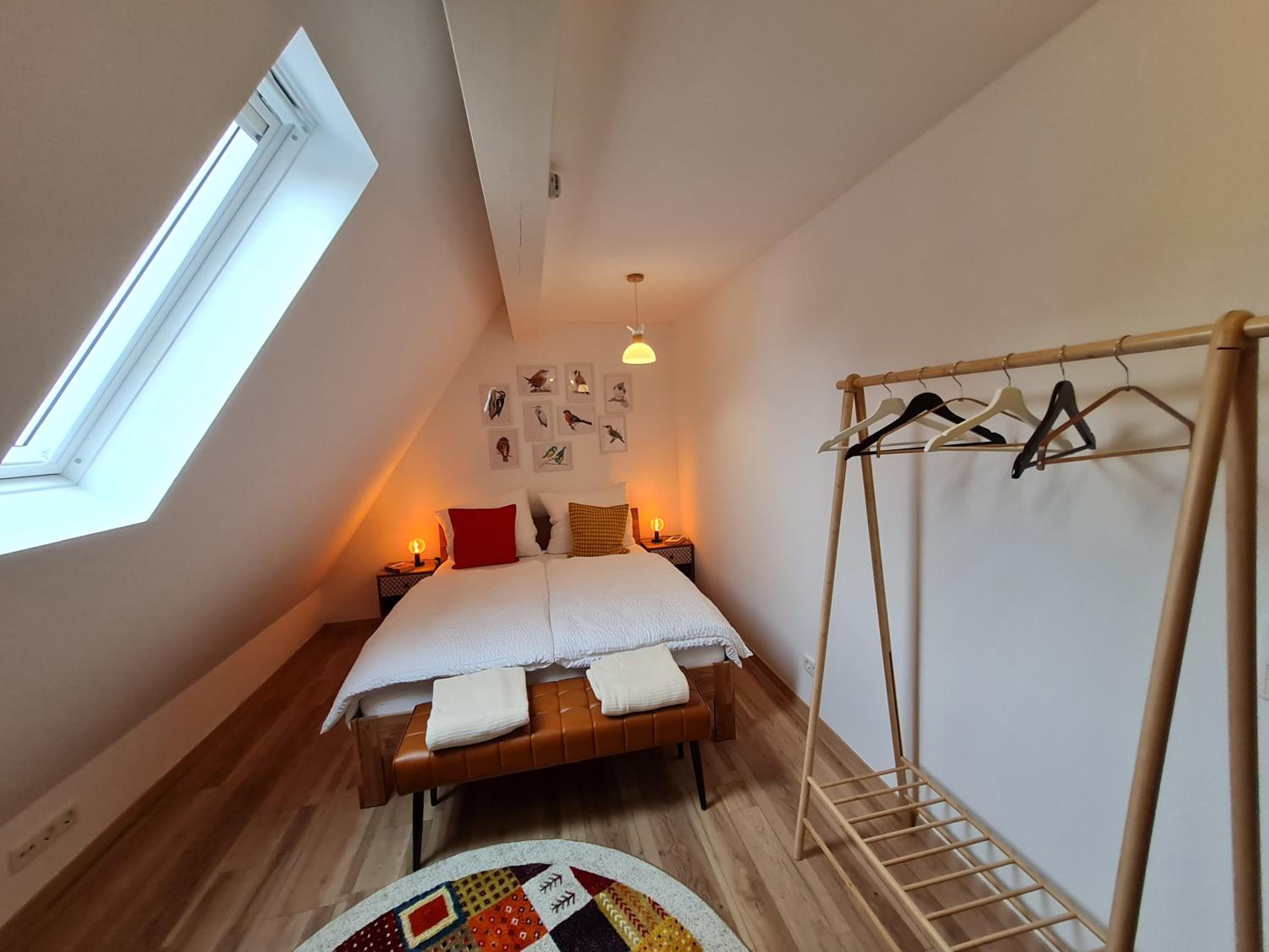 bird's nest Ferienwohnung in der Altstadt, offenes Fachwerk