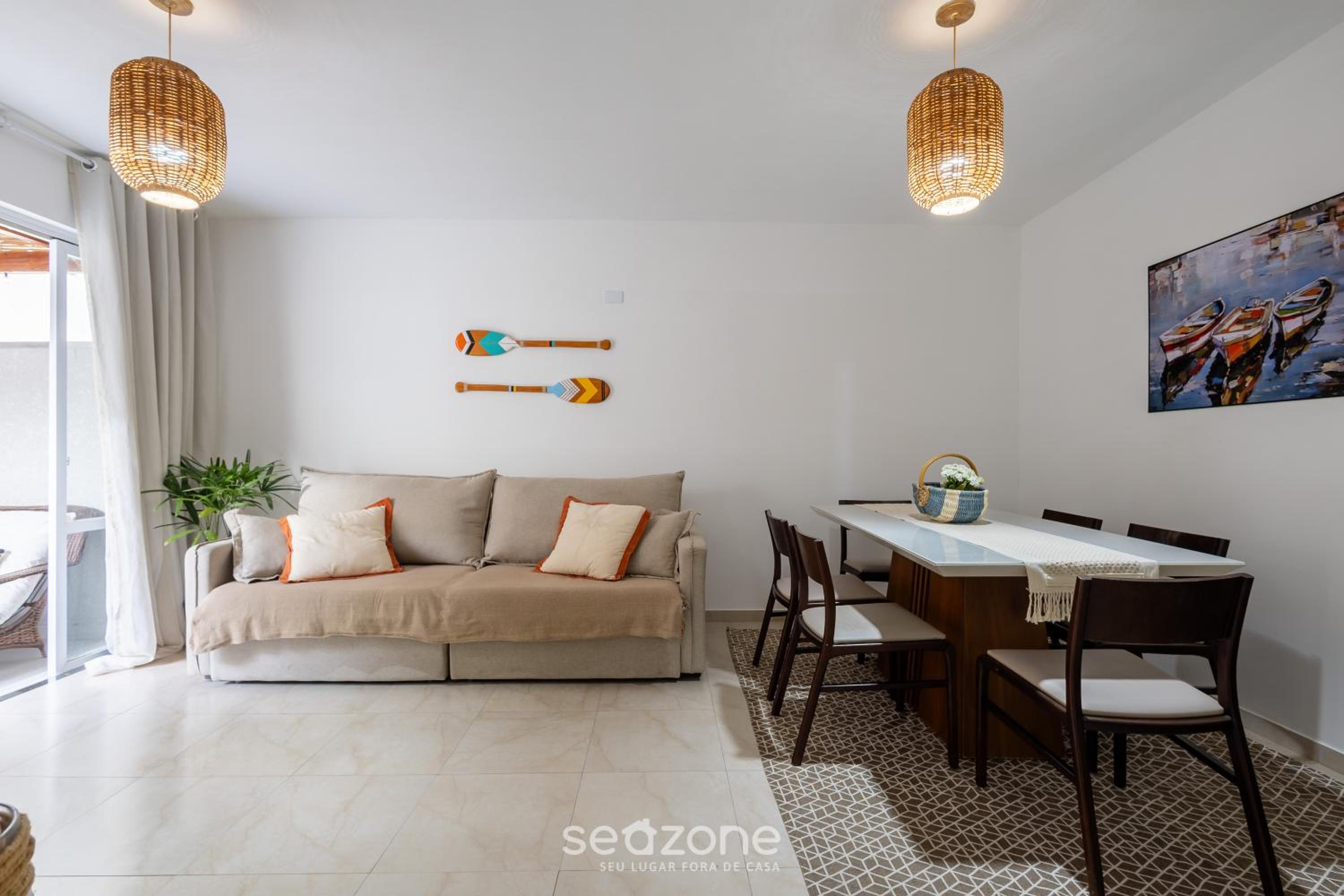 Apart w/ a barbecue, 230 m from the beach SHA0104