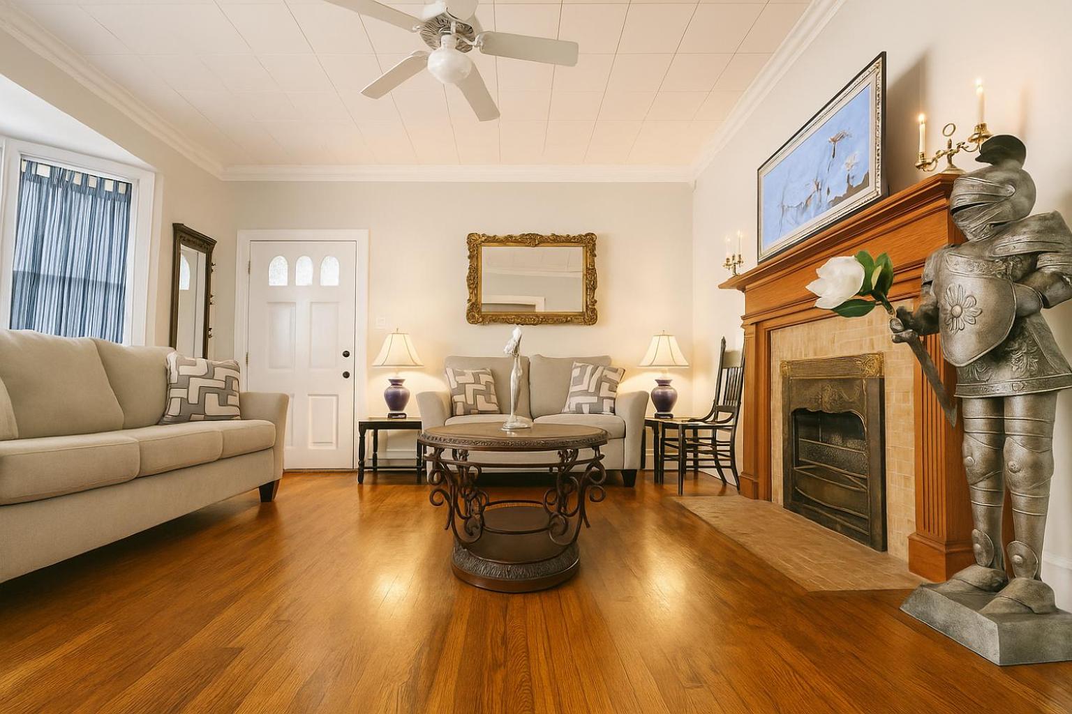 Magnolia Hill Vacation Home Rental in Meridian Mississippi Poplar Springs Historic District