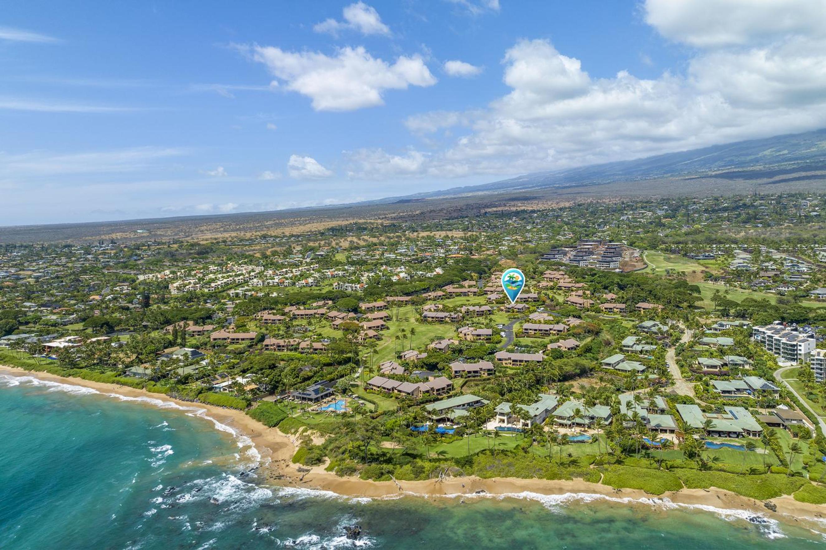 Wailea Ekahi 12D - Budget Friendly Ocean View Studio w/ Lanai, Kitchen, WD, & AC