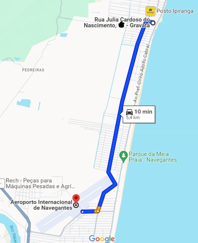 Apartamento praia do Gravata e prox Beto Carrero