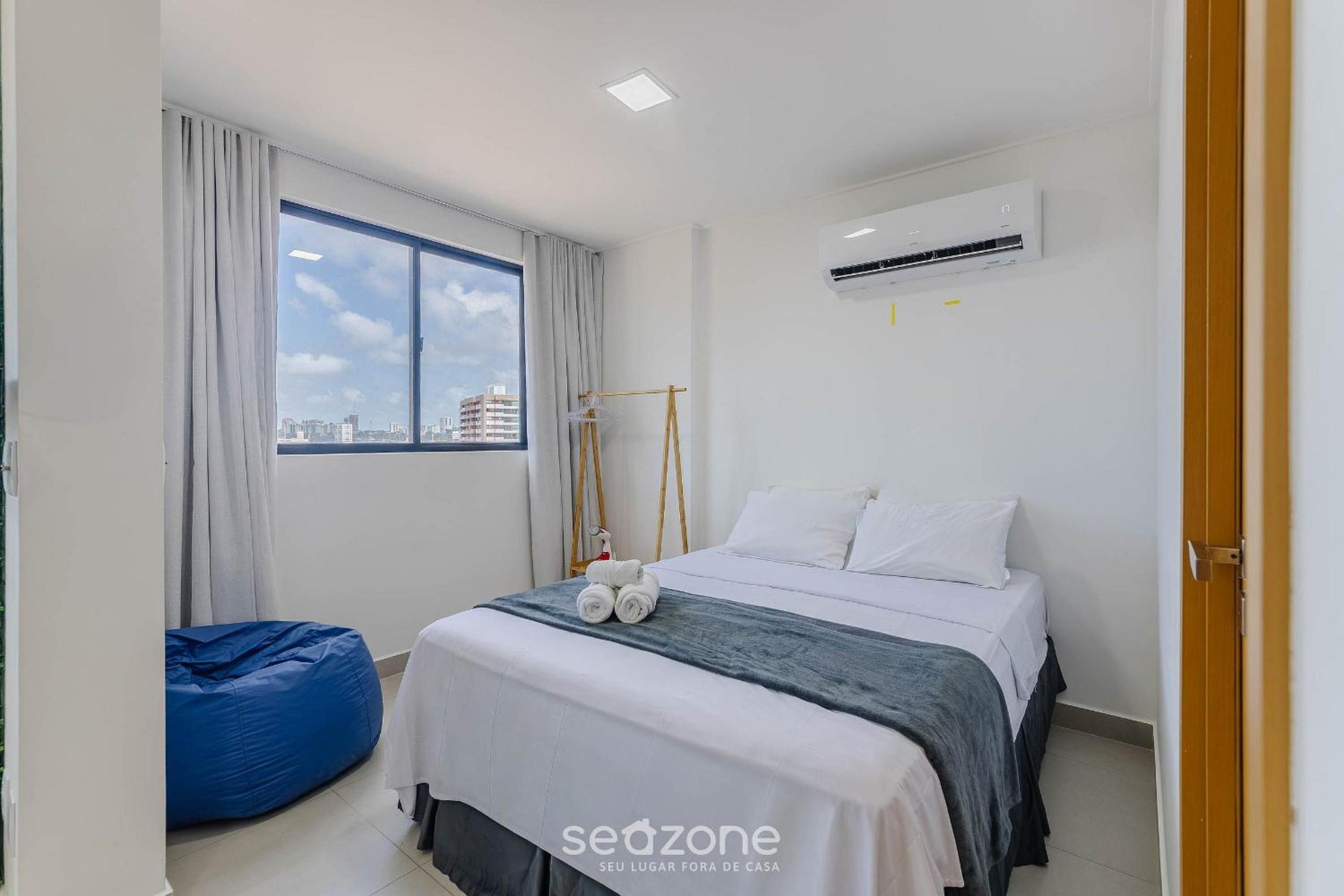 Stay with a pool and gym 350m from the beach in a prime location in Maceió - SLI