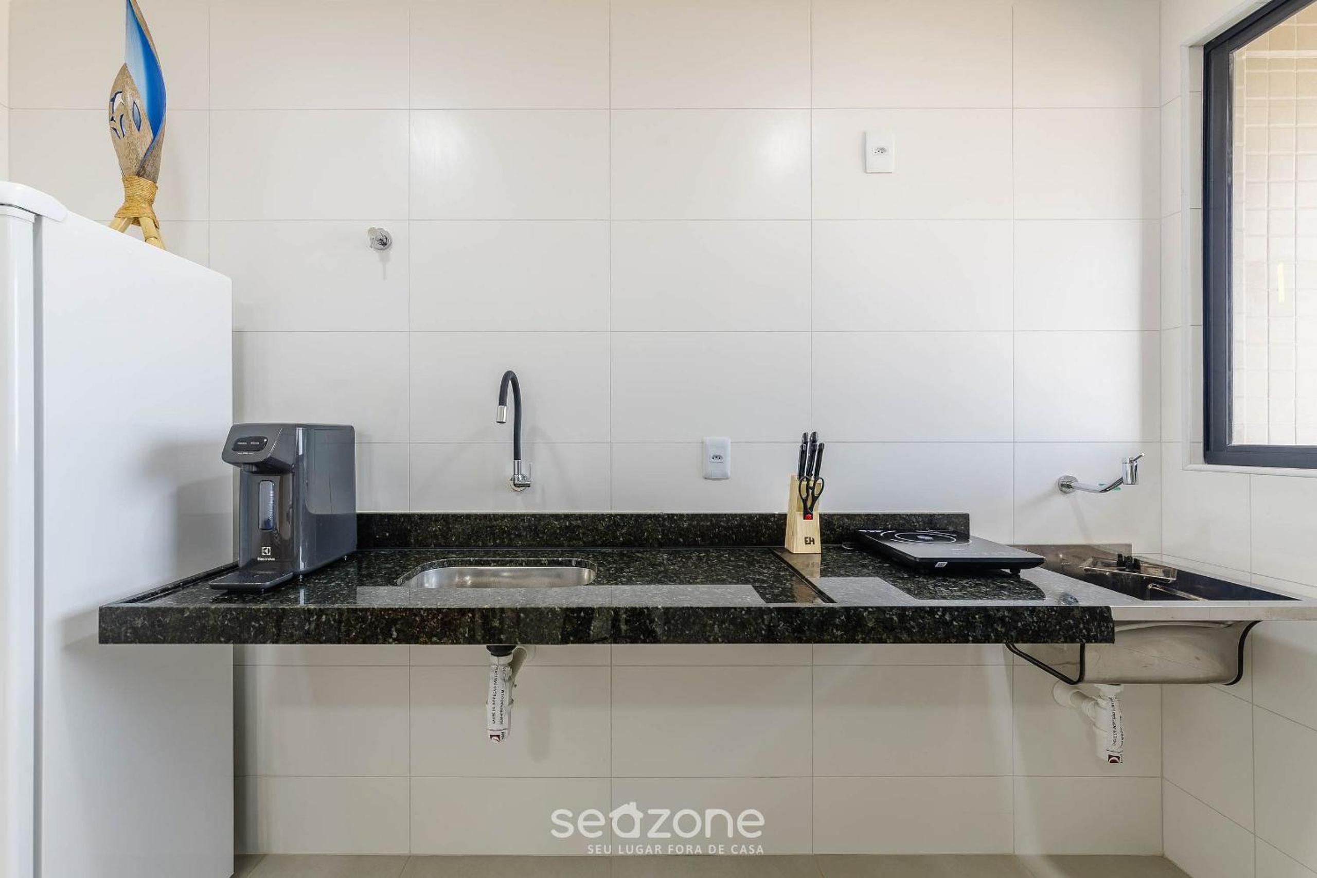 Stay with a pool and gym 350m from the beach in a prime location in Maceió - SLI