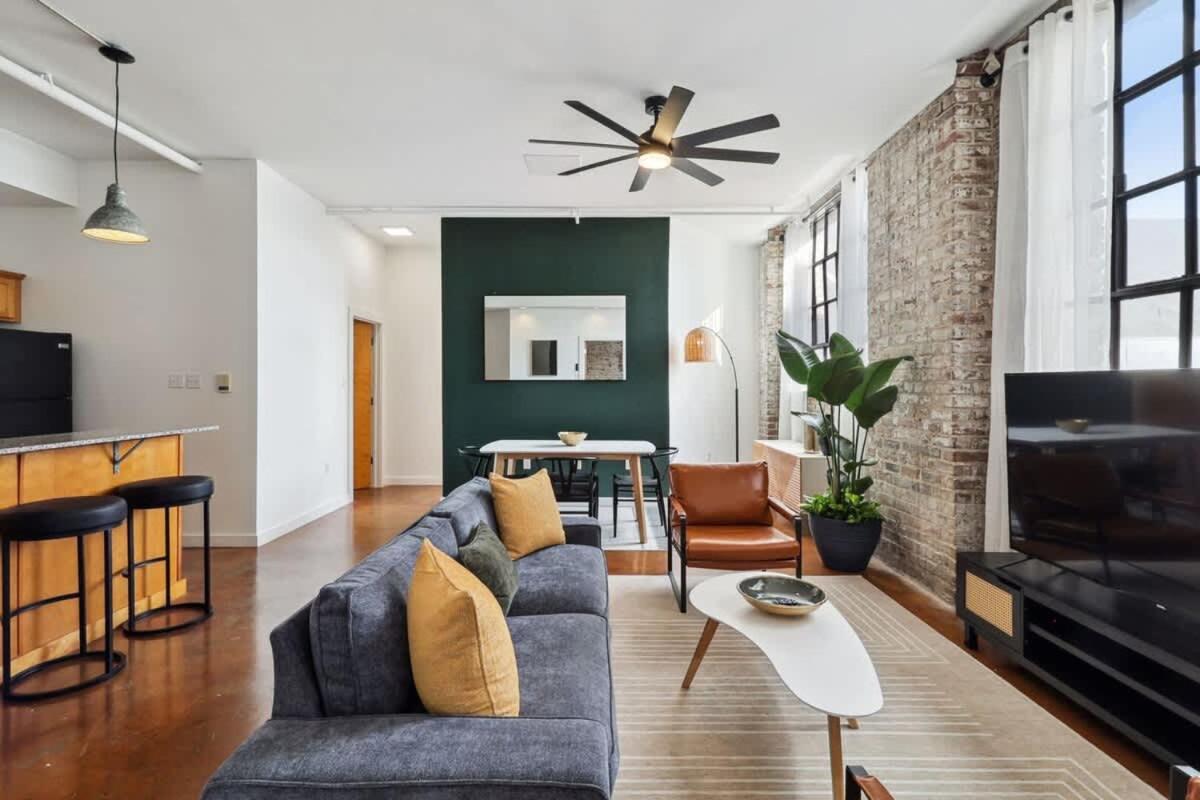 Stylish Industrial Loft in Warehouse District