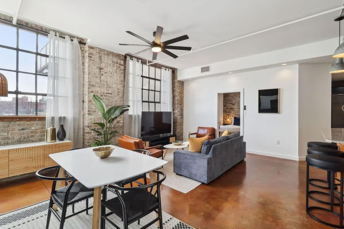 Stylish Industrial Loft in Warehouse District