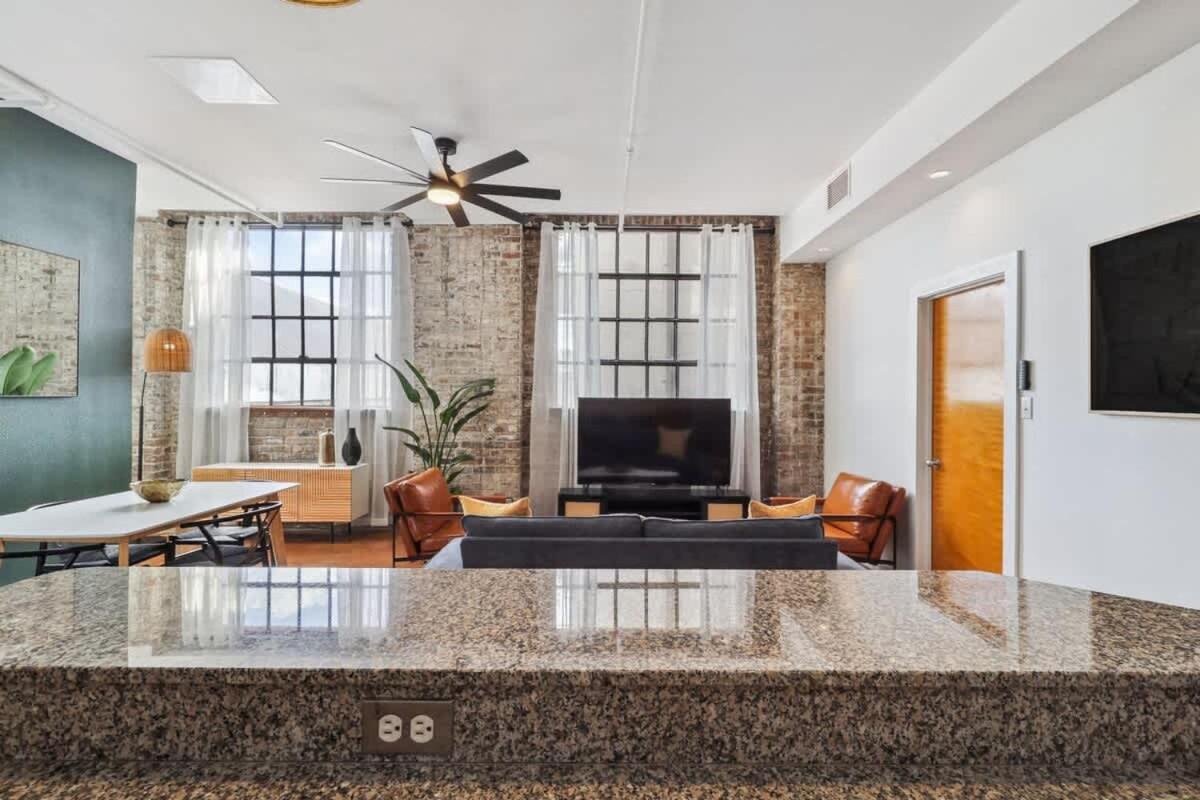 Stylish Industrial Loft in Warehouse District