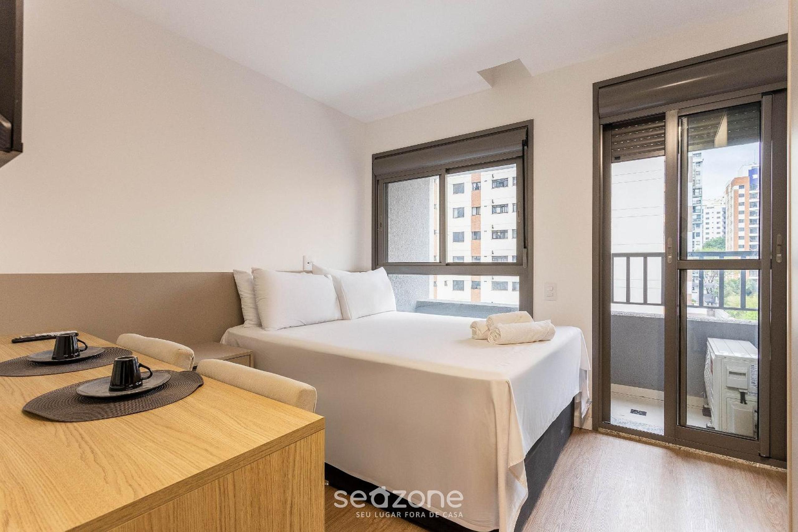 Modern apartments with fitness area and coworking in the best location of Pompeia, SP - DIO