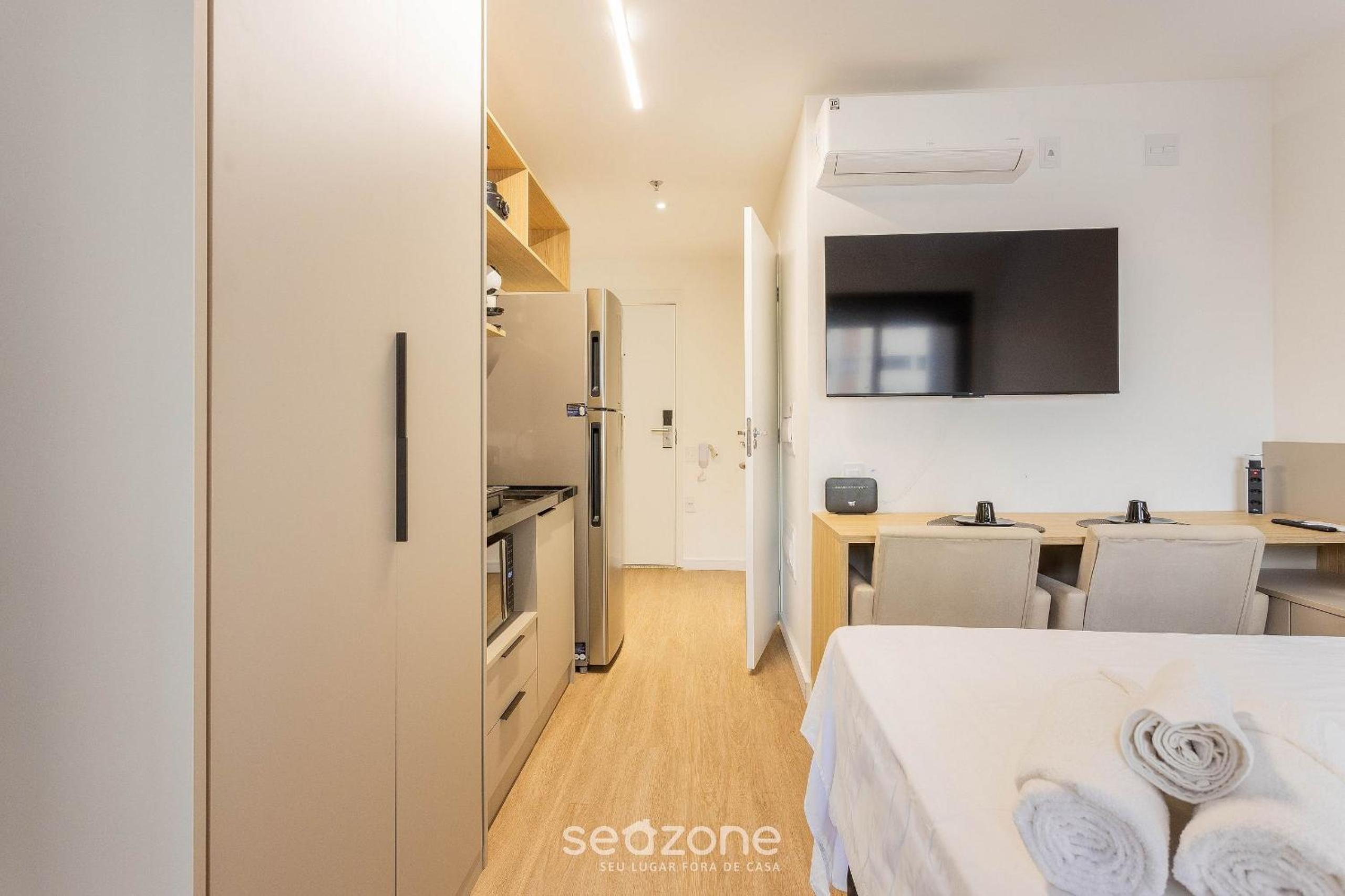 Modern apartments with fitness area and coworking in the best location of Pompeia, SP - DIO